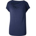 ashley brooke by heine t-shirt shirt (1-delig) blauw