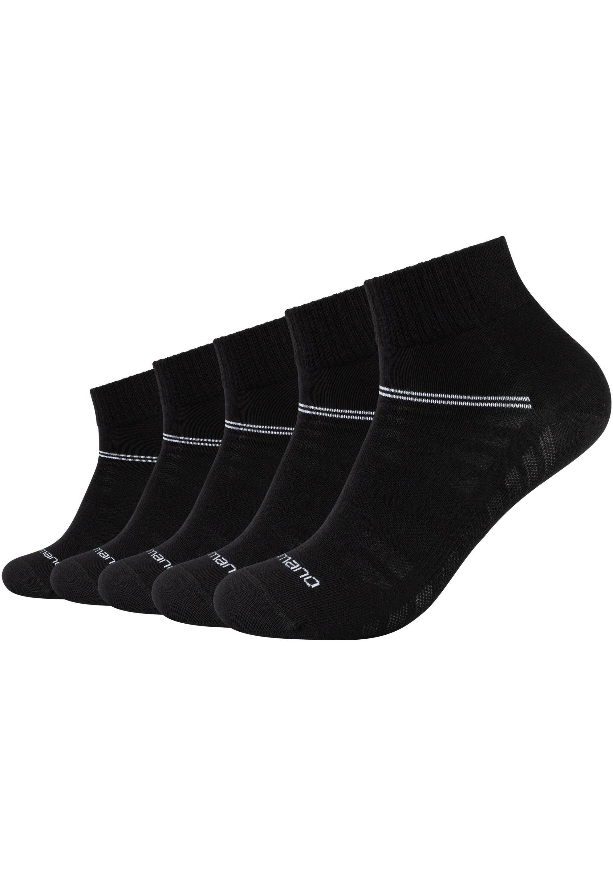 Camano Korte sokken Mesh ventilation met harmonieuze kleurverloop-look (Set van 10)