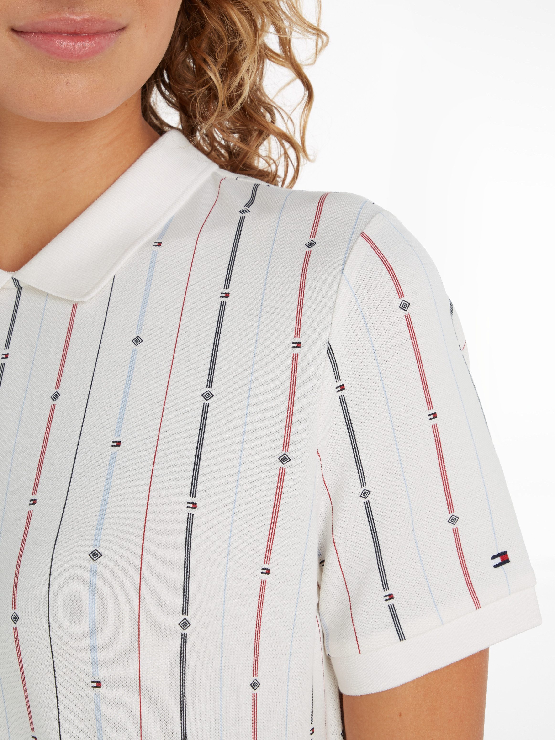 Tommy Hilfiger Poloshirt REG FLAG STRIPE C-NK POLO SS