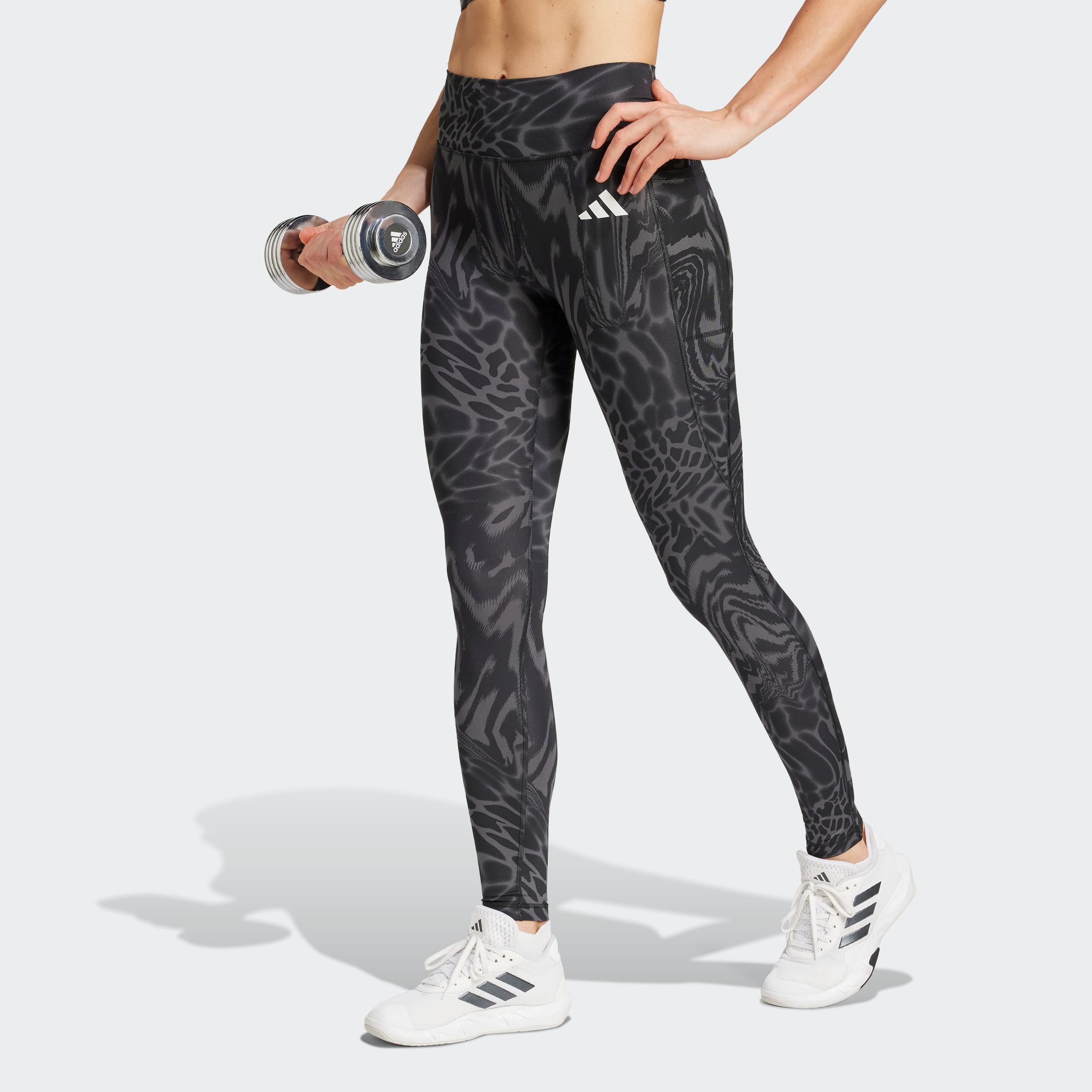 adidas Performance Trainingstights TE OPT AOP 1/1 (1-delig)