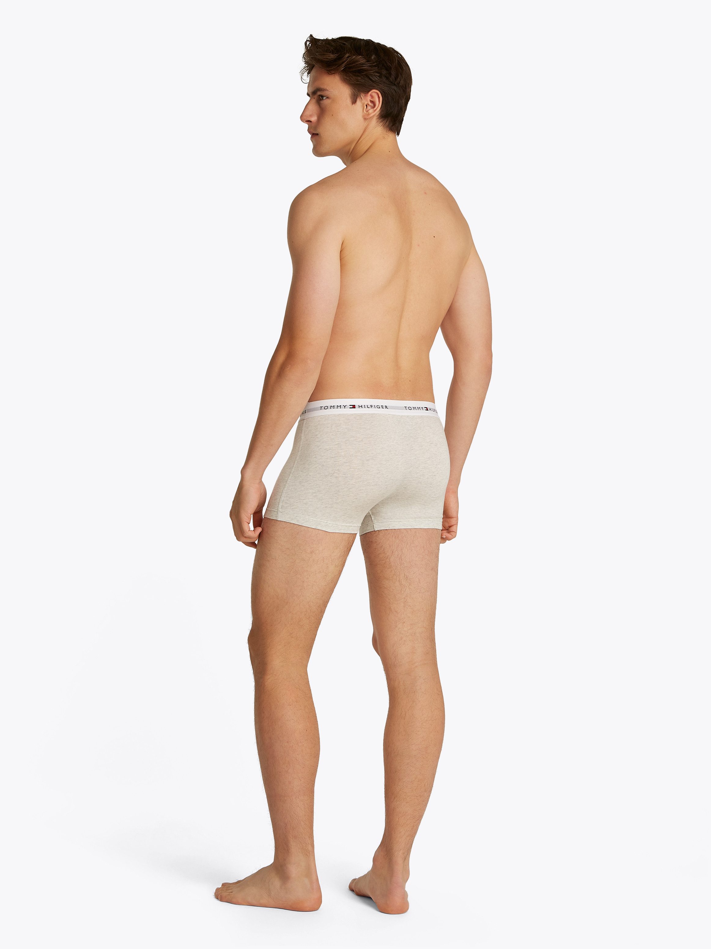 Tommy Hilfiger Underwear Boxershort 3P TRUNK met een logo-opschrift (3 stuks)