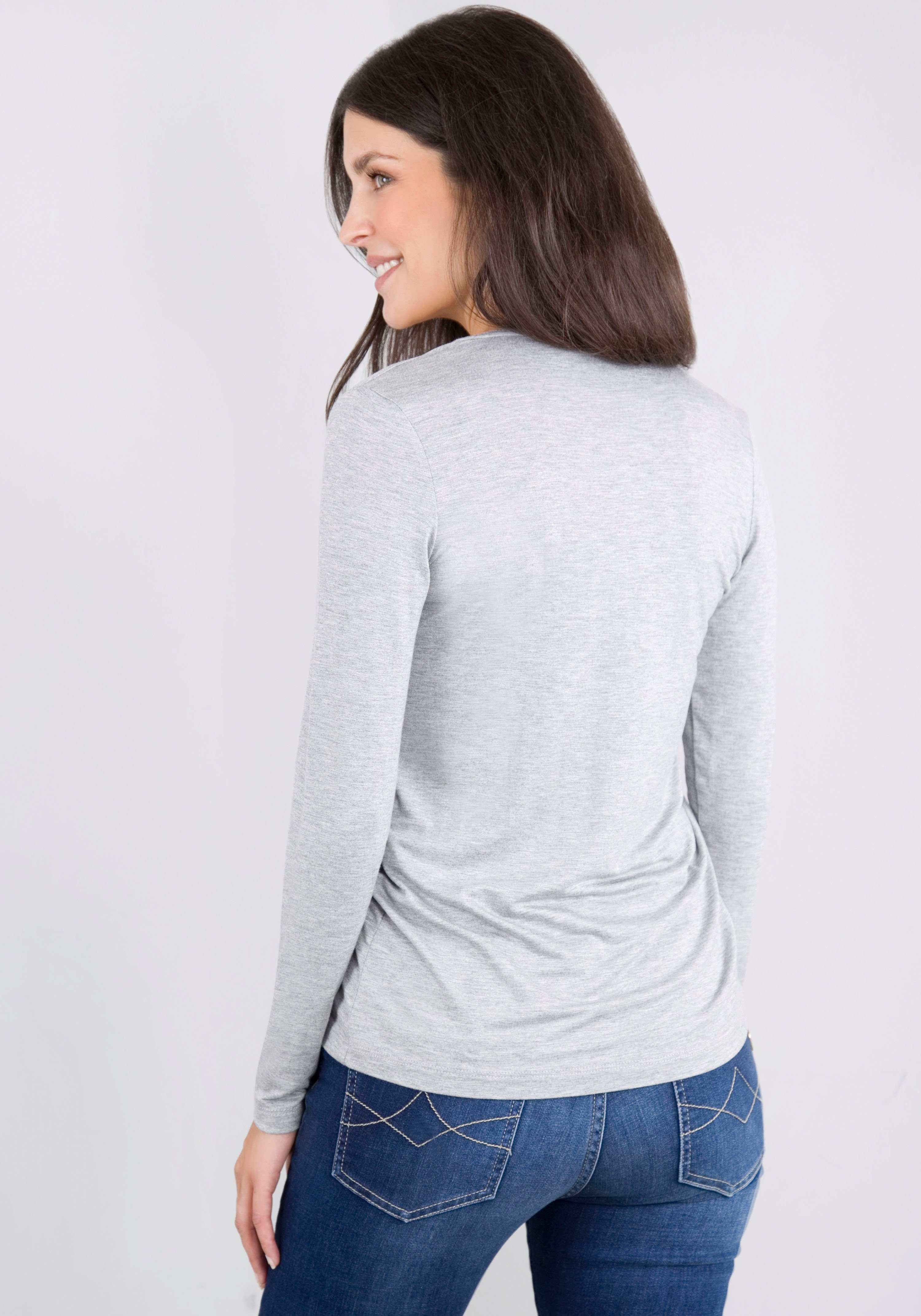 Please Jeans Shirt met lange mouwen