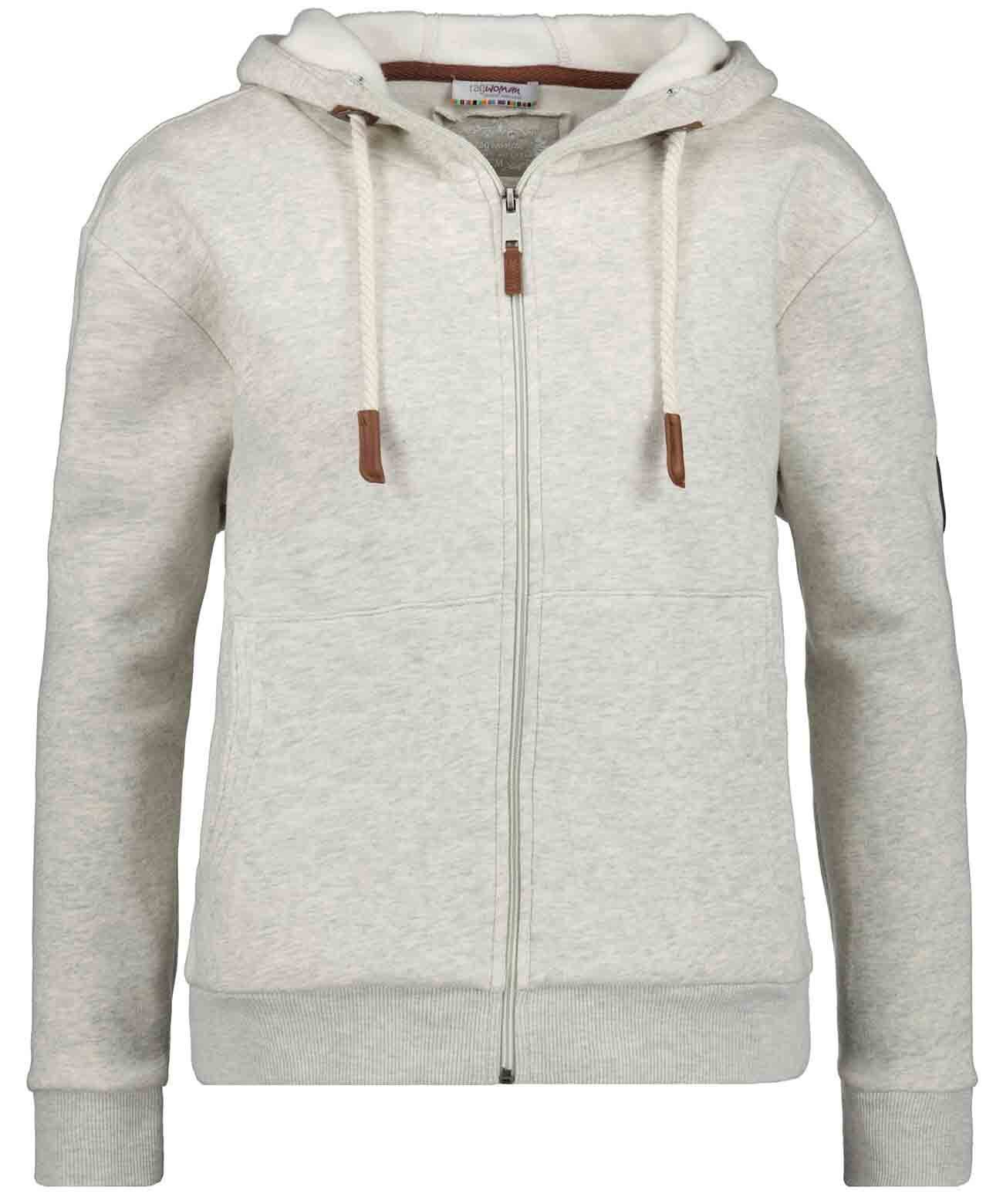 RAGMAN Sweatvest heren sweatvesten maat S (46/48) grijs