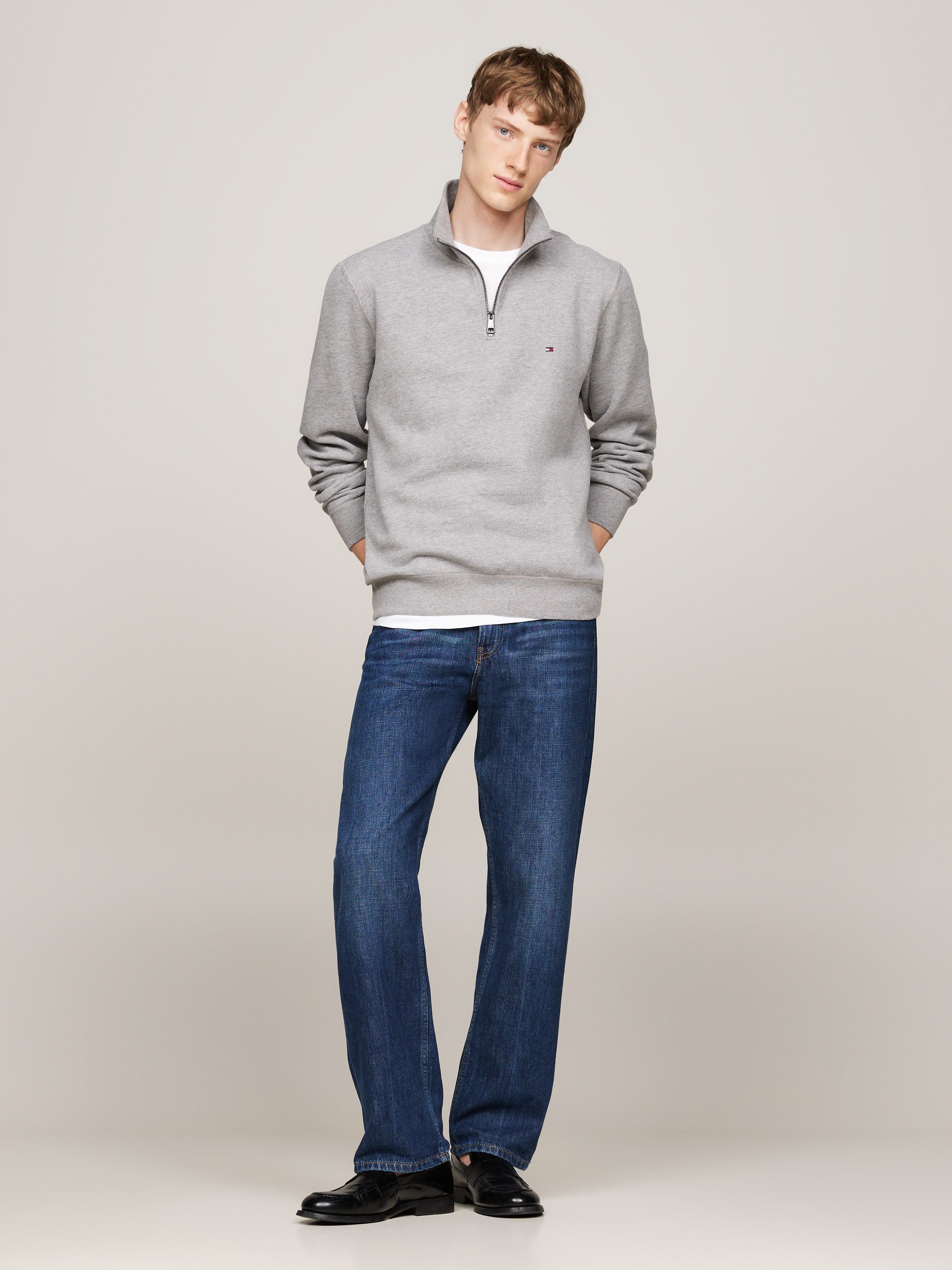 Tommy Hilfiger Sweatshirt ESSENTIAL FLEECE 1/4 ZIP