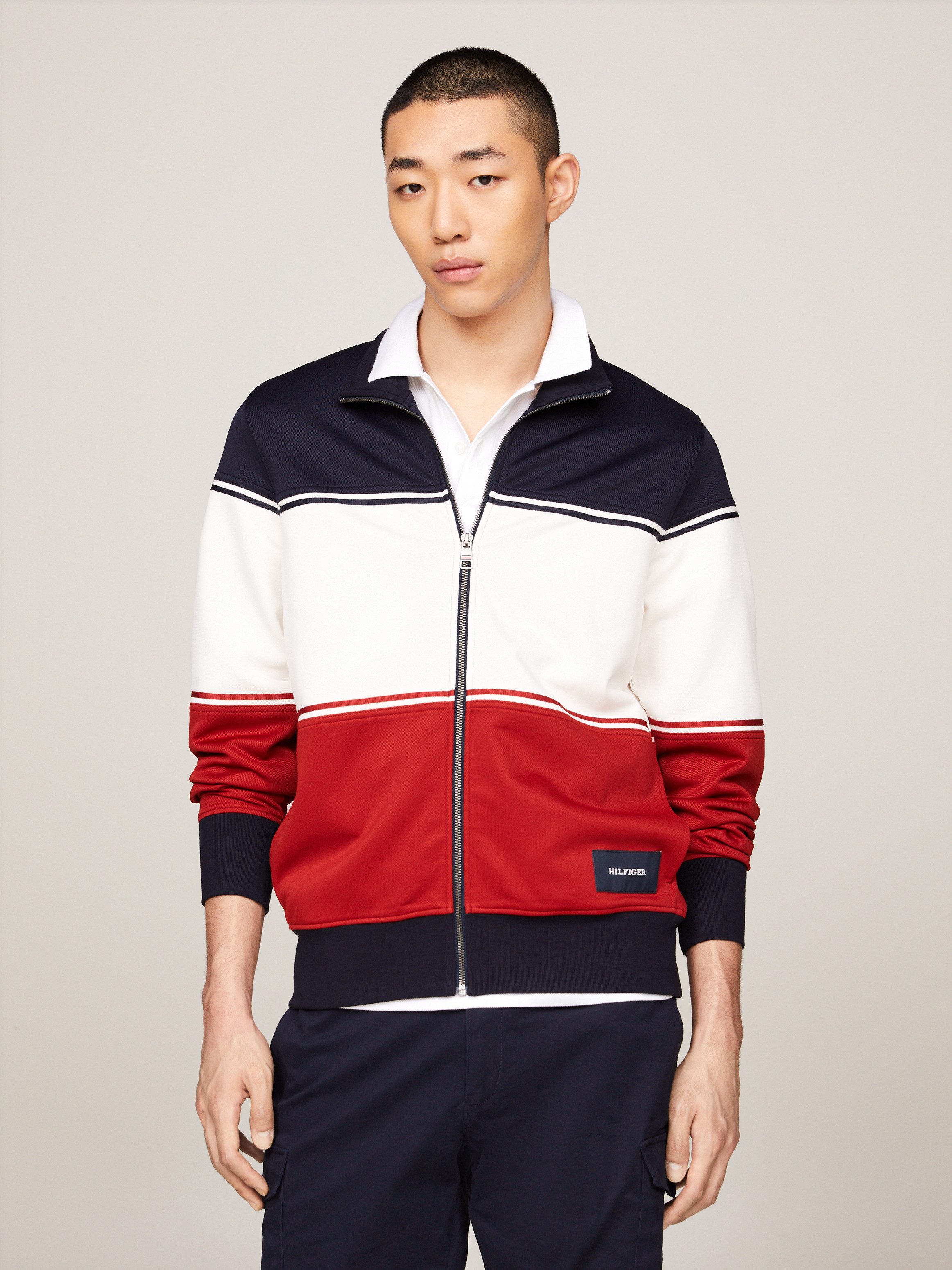 Tommy Hilfiger Sweatvest COLOURBLOCK TRACK JACKET