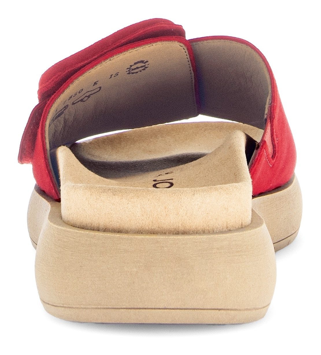 Gabor Slippers , plateau, zomerschoen, slippers met grote decoratieve gesp