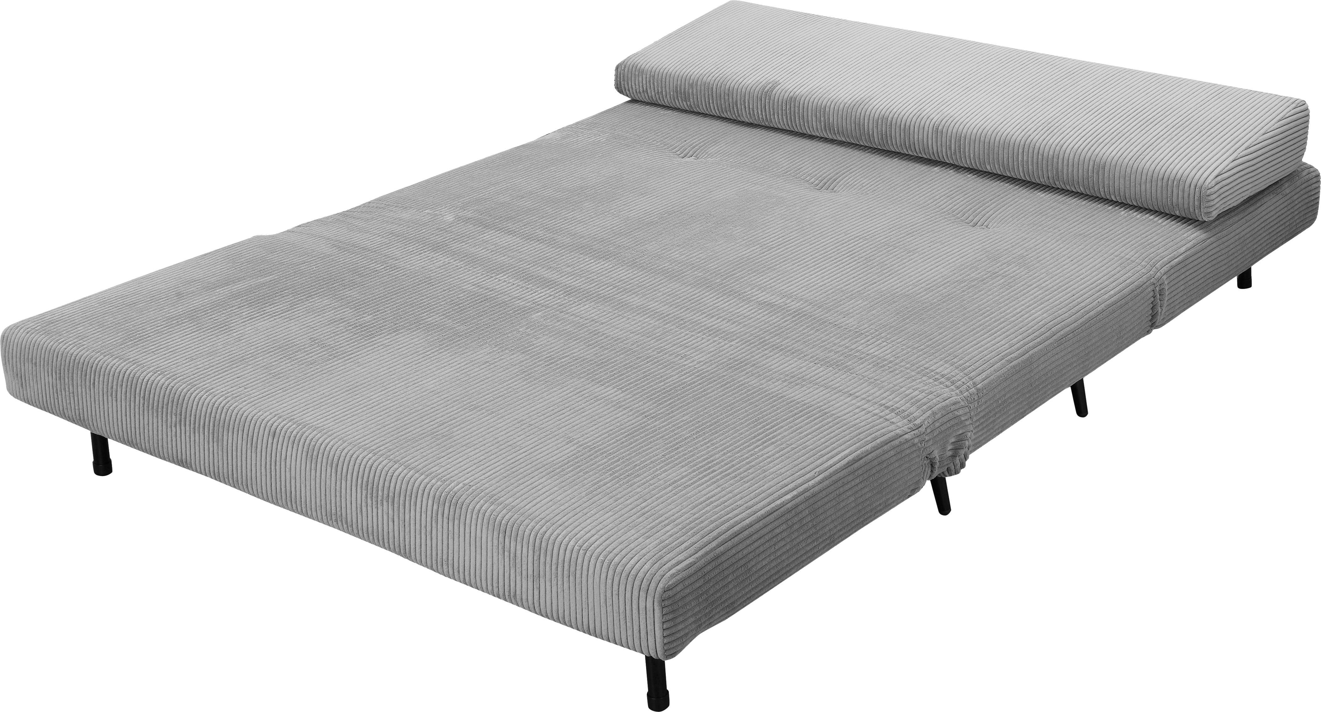 andas Slaapbank LINNEA Daybed met opklapbaar ligoppervlak, in geweven stof, velours, corduroy