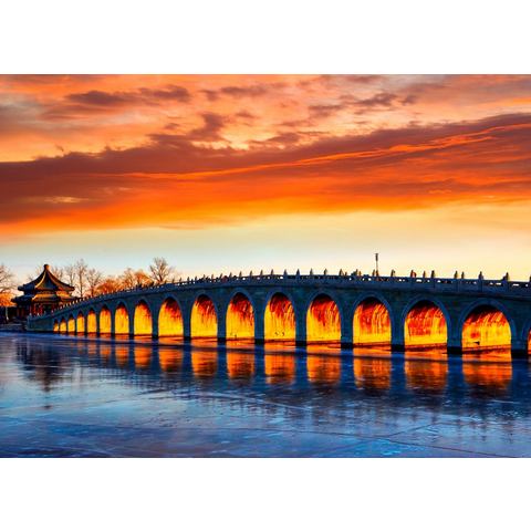BMD fotobehang Beijing Summer Palace Bridge