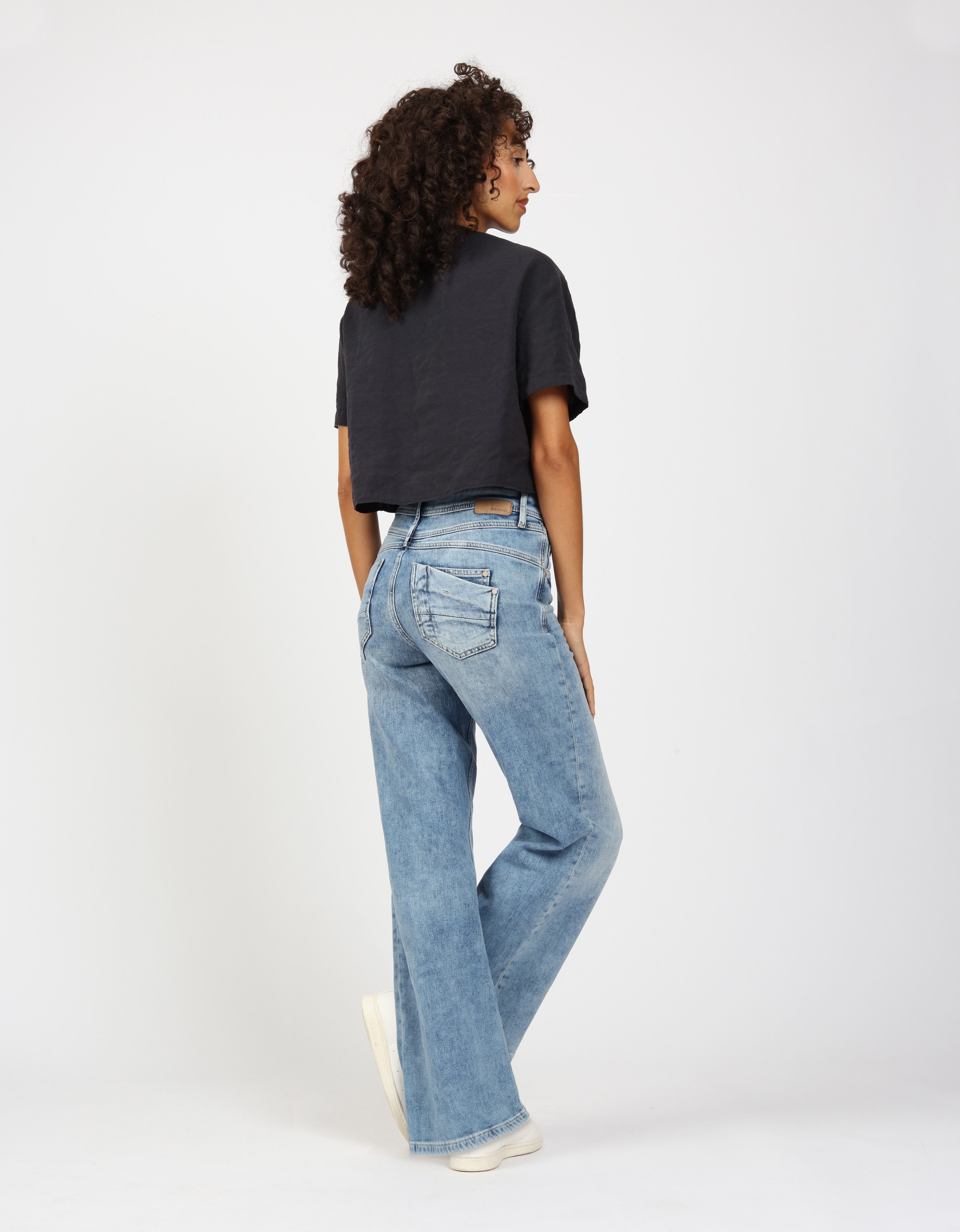GANG Wijde jeans 94AMELIE WIDE