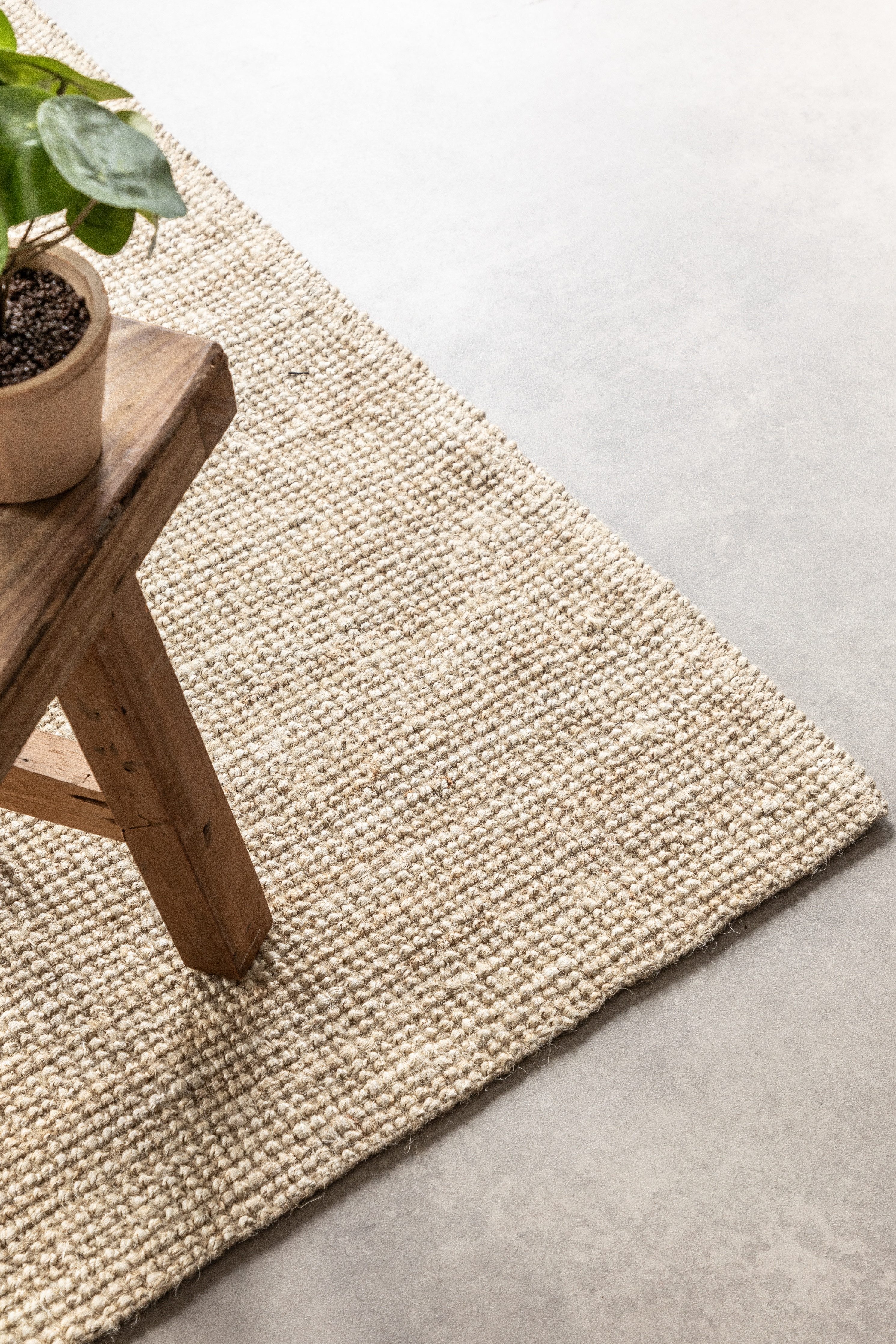 HANSE Home Vloerkleed Jaipur jute tapijt, als loper en rond 100% natuurlijke vezel, duurzaam, woonkamer, eetkamer, slaapkamer, grs