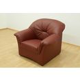 domo collection fauteuil papenburg top rood