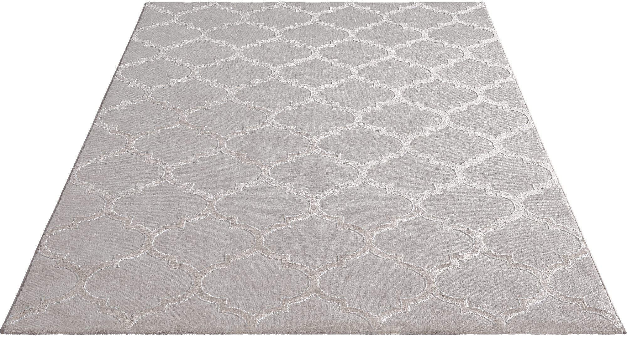 The carpet Vloerkleed Knight moderne woonkamer tapijt met elegant glanzende pool