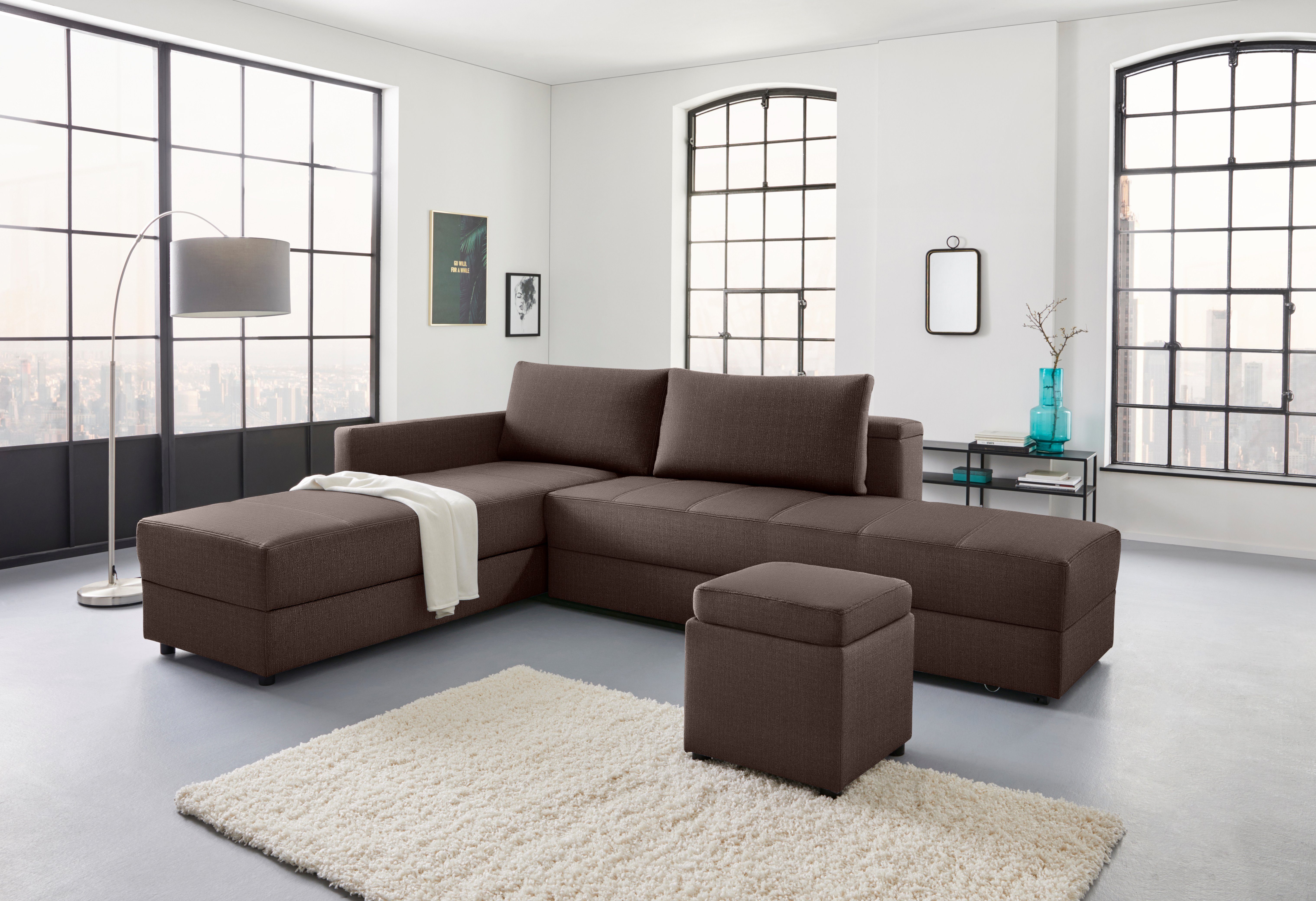 LOOKS BY WOLFGANG JOOP Hocker LooksIII inclusief bergruimte, te veranderen in een tafel