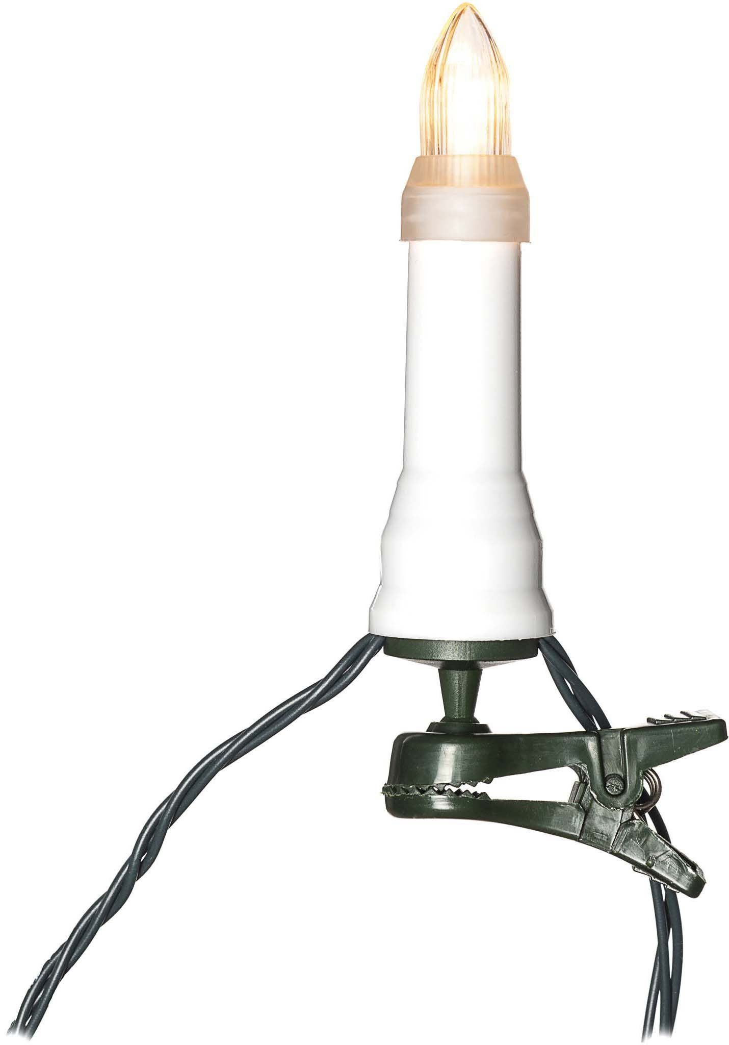 Konstsmide 1149-020 Lichtketting Buiten Aantal lampen 16 LED Amber Verlichte lengte: 10.5 m Vonkelfu