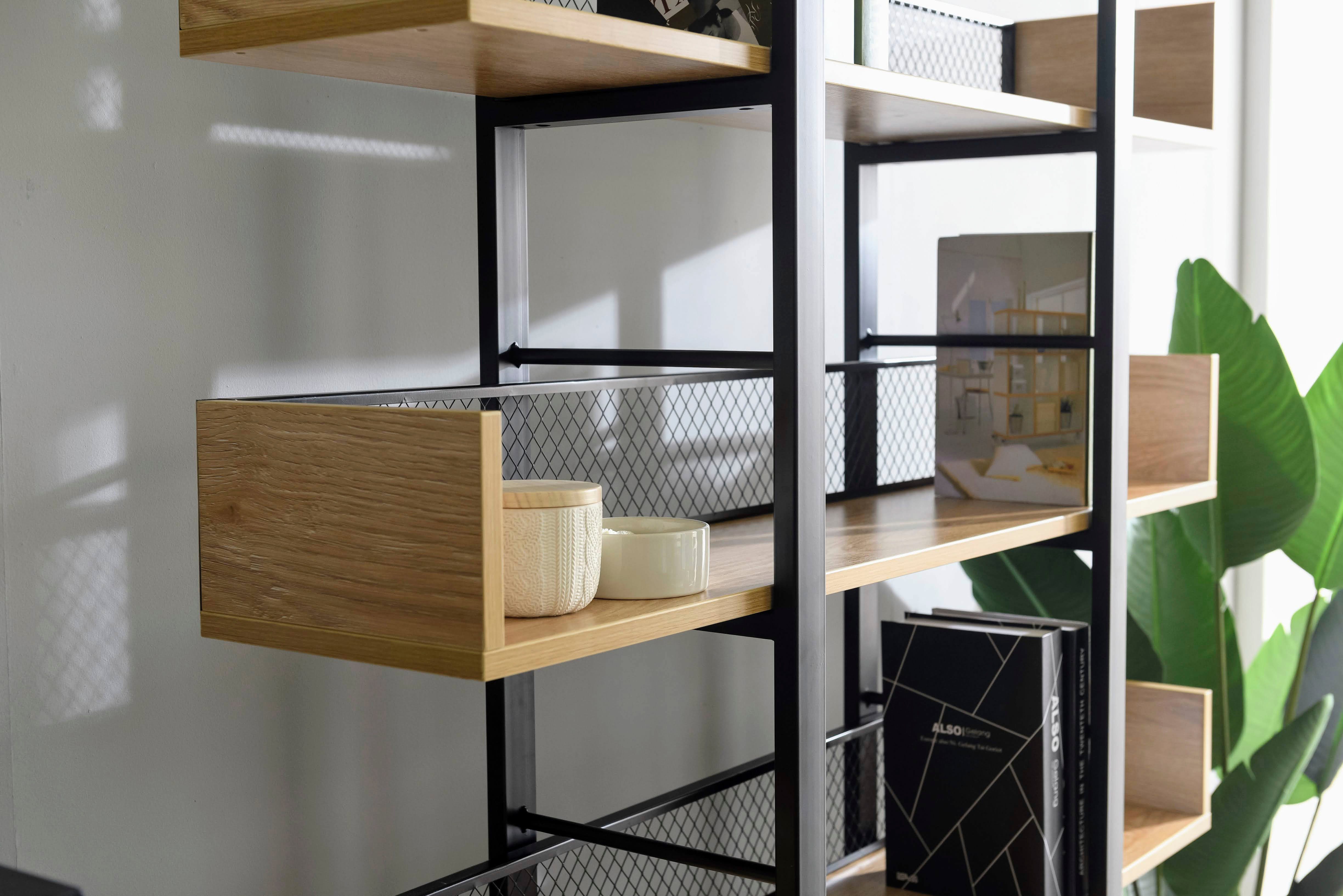 Home affaire Room divider kan worden gebruikt als plank en ruimteverdeler
