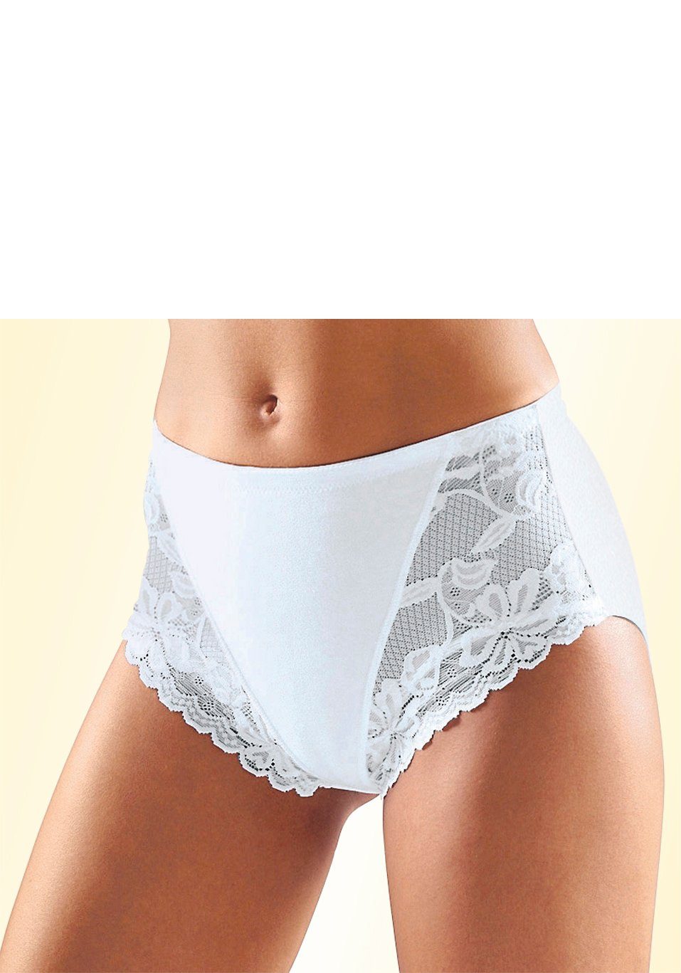 Petite fleur Modellerende slip elastische katoenkwaliteit (3 stuks)