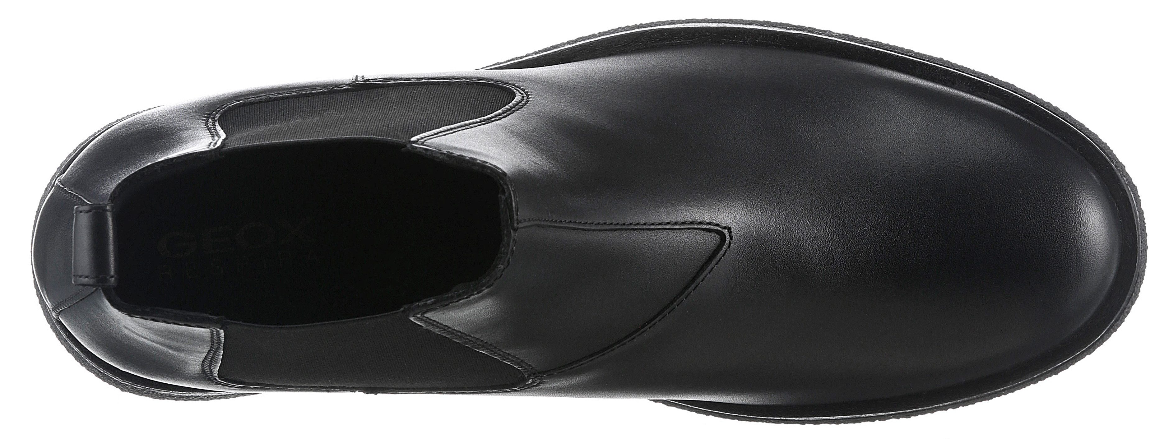 Geox Chelsea-boots UOMO CLAUDIO A Zakelijke schoen, feest schoen met duurzaamheidscertificaat LWG