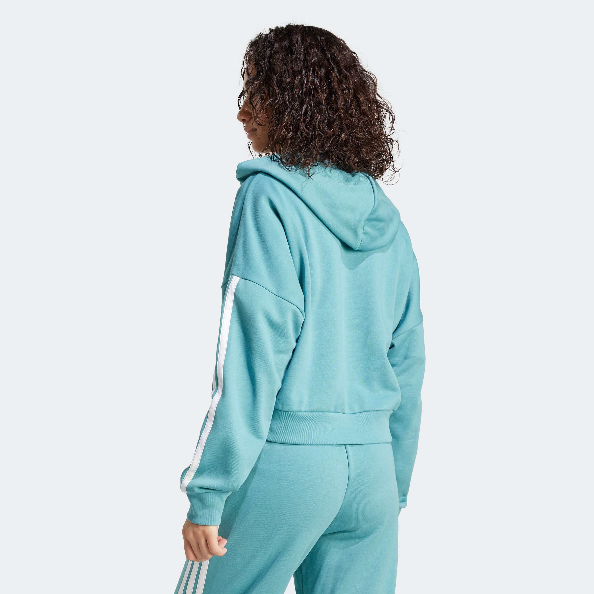 adidas Sportswear Hoodie W 3S FT QZ HD