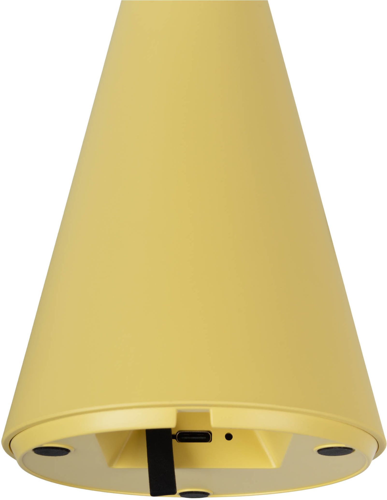 näve Led-tafellamp Palu Zonne-/accu-aangedreven, aanraking, dimbaar, geheugen, USB-C oplaadkabel, warmwit (1 stuk)