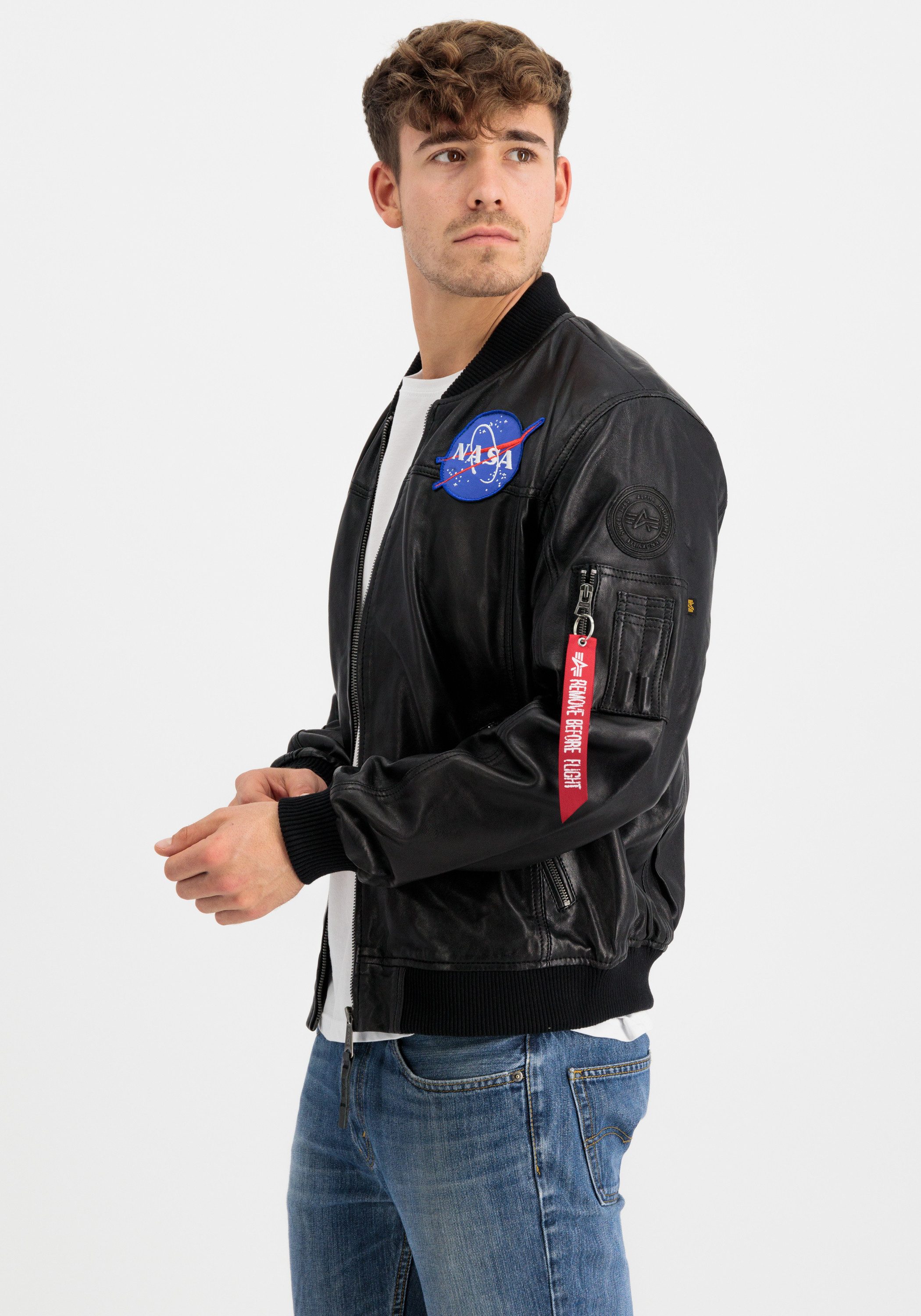 Alpha Industries Bomberjack Alpha Industries Men - Bomber Jackets MA-1 LW NASA Leather