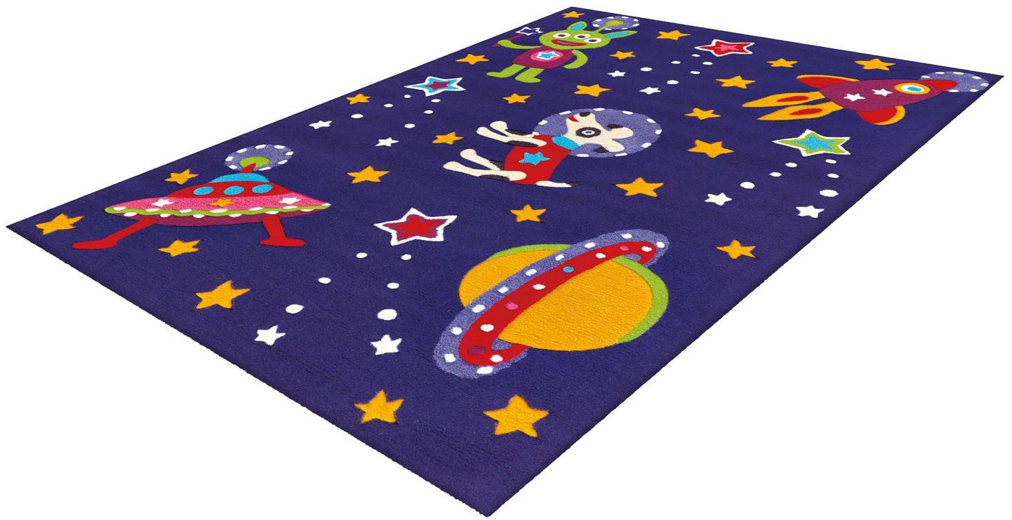 aRTE ESPINA Vloerkleed Spirit Glowy 3144 Bijzonder slijtvast en onderhoudsvriendelijk moderne vloerkleden paars