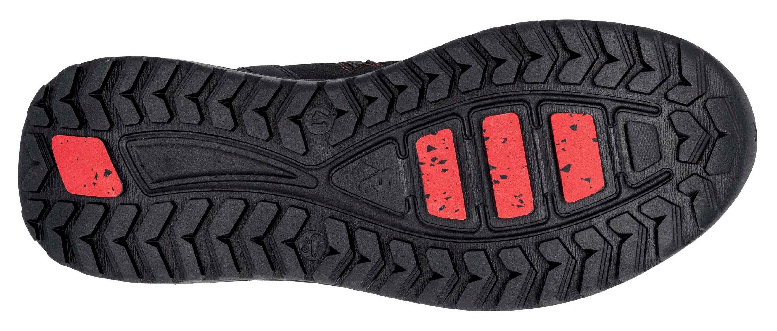 RIEKER Sport Winterlaarzen sneeuwlaarzen, outdoor enkellaars in comfortabele vorm, tex-membraan
