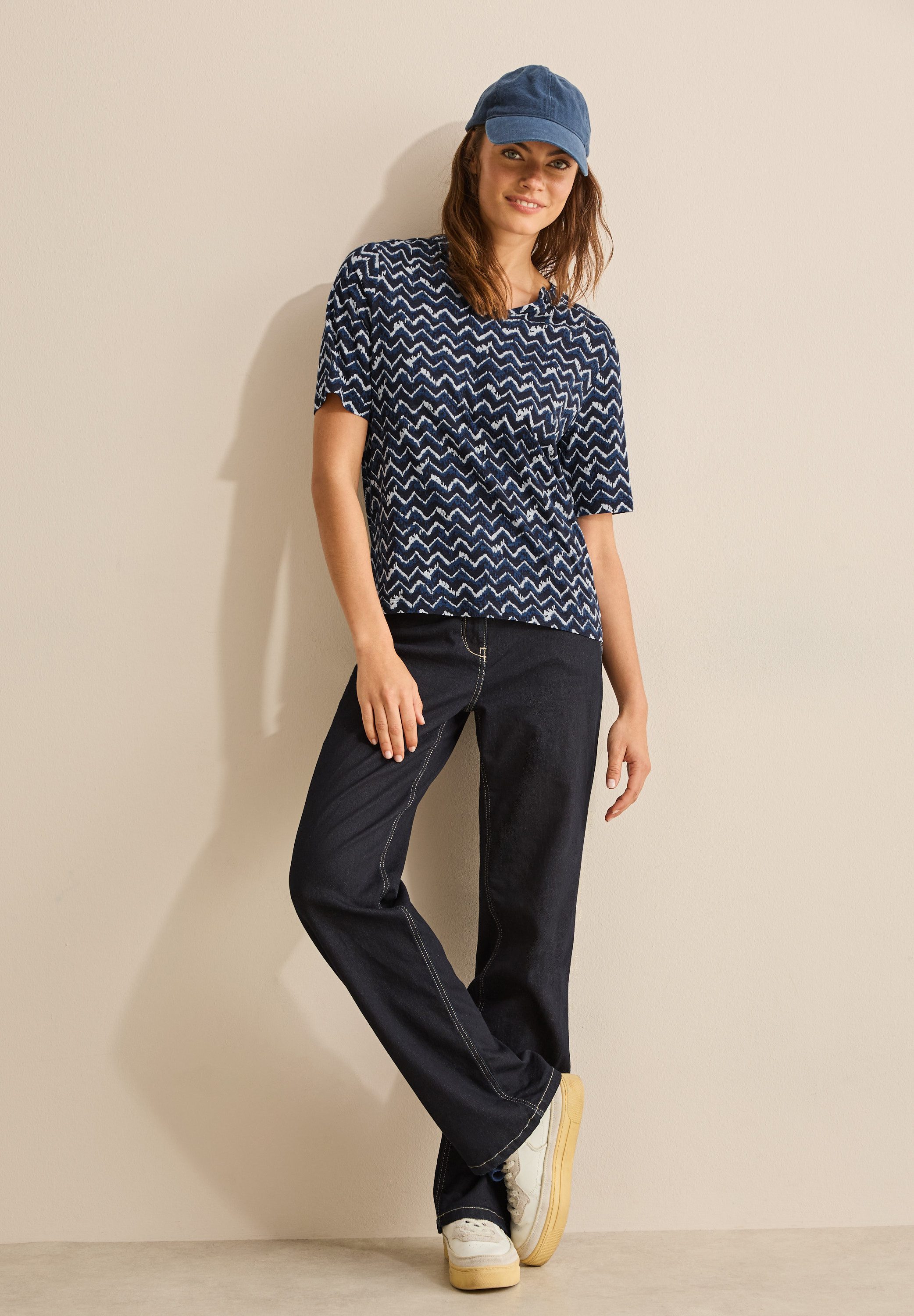 Cecil Tuniekshirt met print all-over