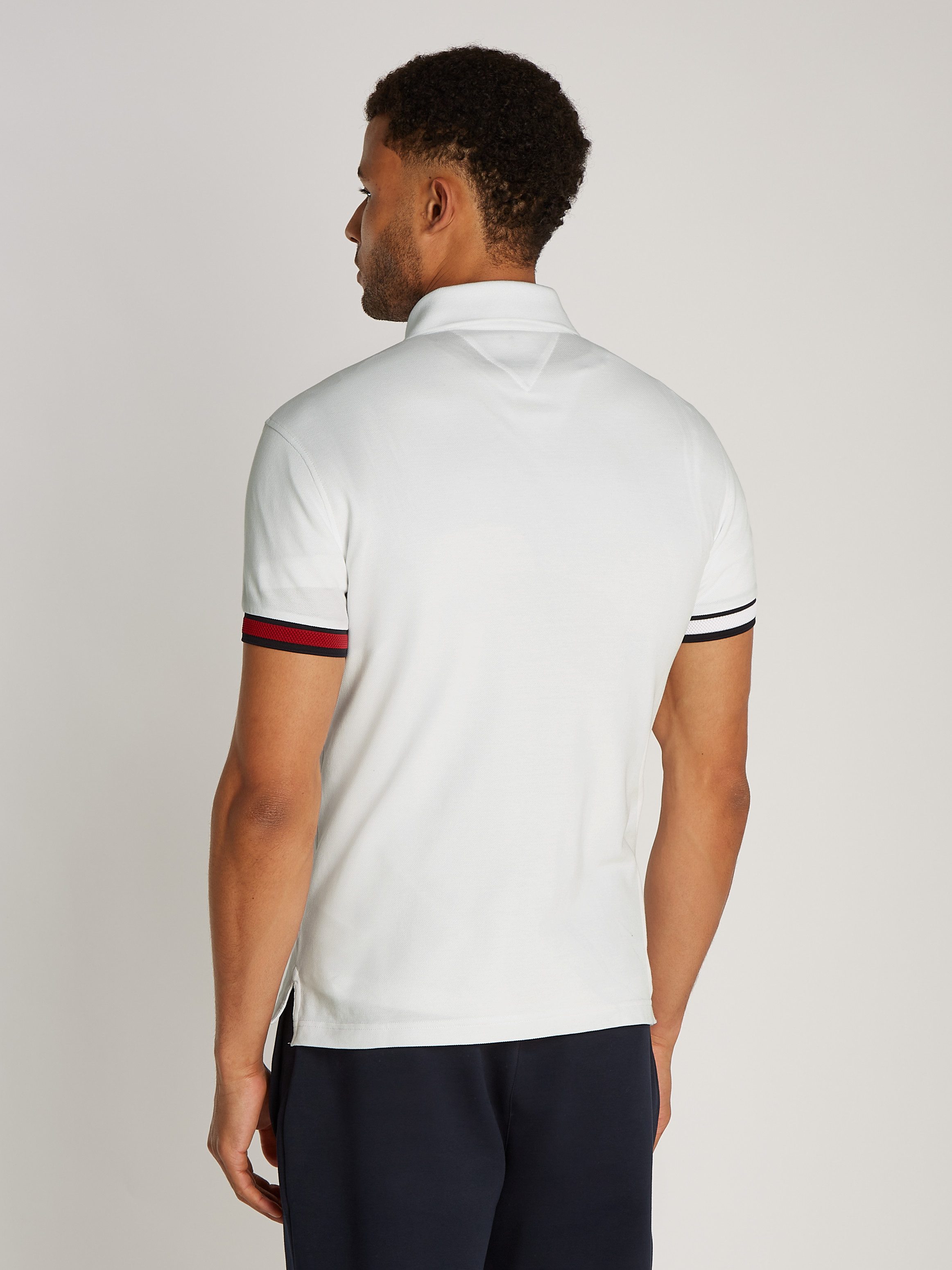 Tommy Hilfiger Poloshirt FLAG CUFF SLIM POLO