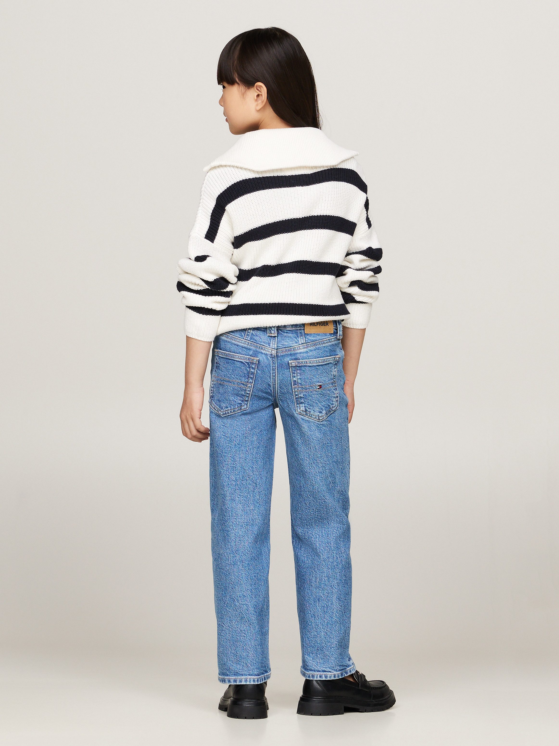Tommy Hilfiger Bootcut jeans GIRLFRIEND COMFORT DENIM Kinderen tot 16 jaar in 5-pocket-stijl