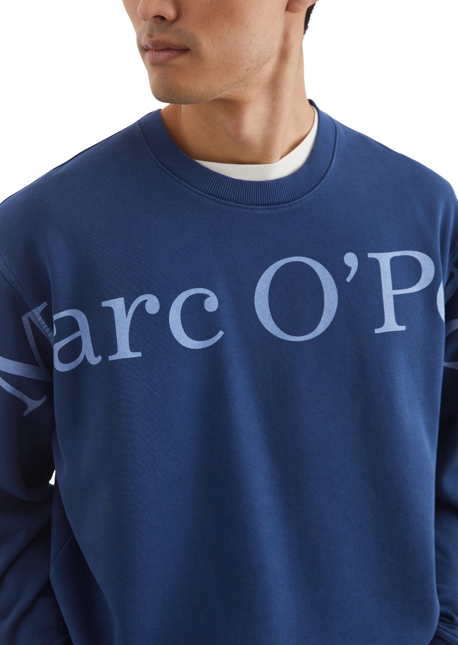 Marc O'Polo Sweatshirt groot logo-print op de borst