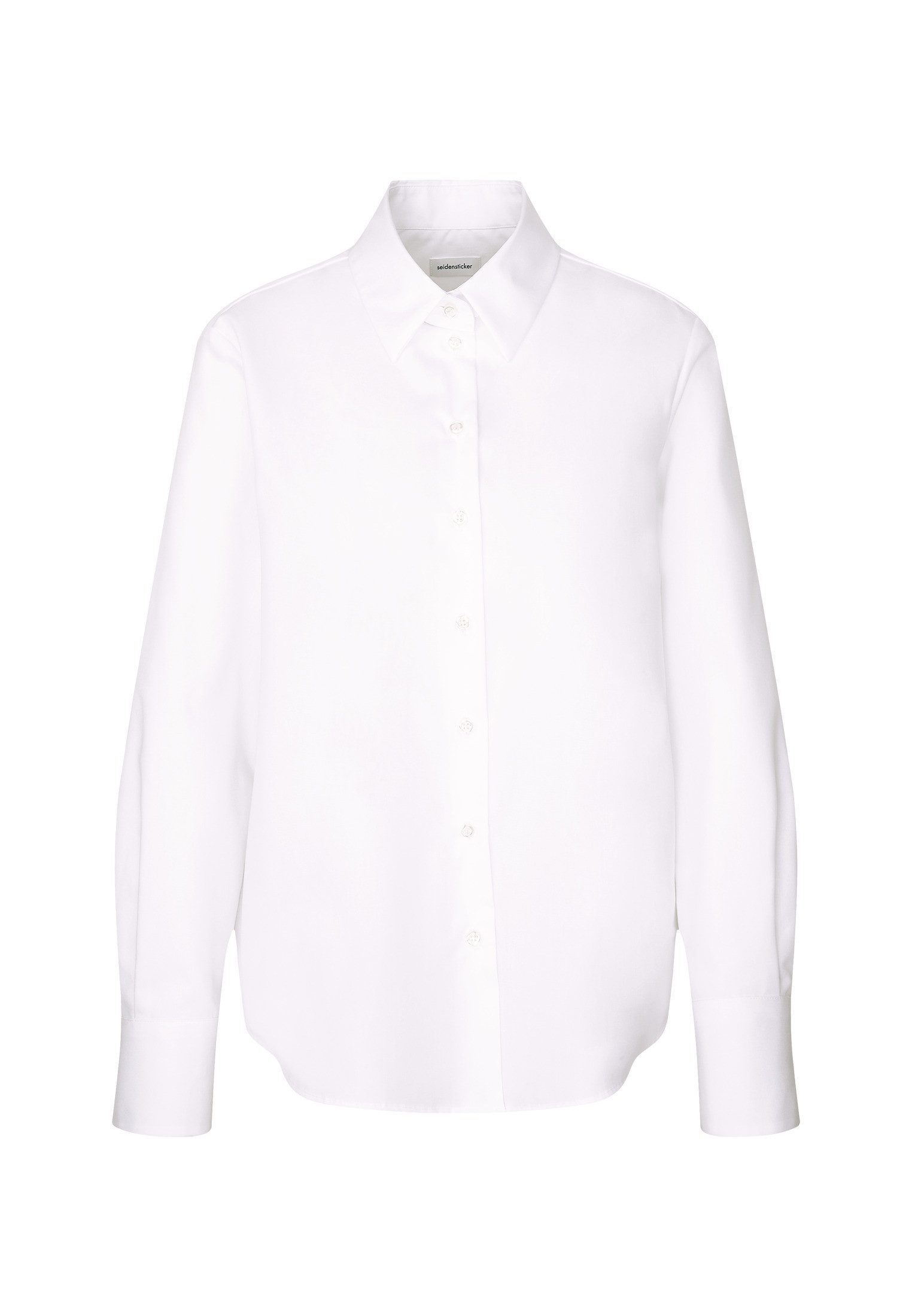 seidensticker Overhemdblouse 1/1 kraag uni