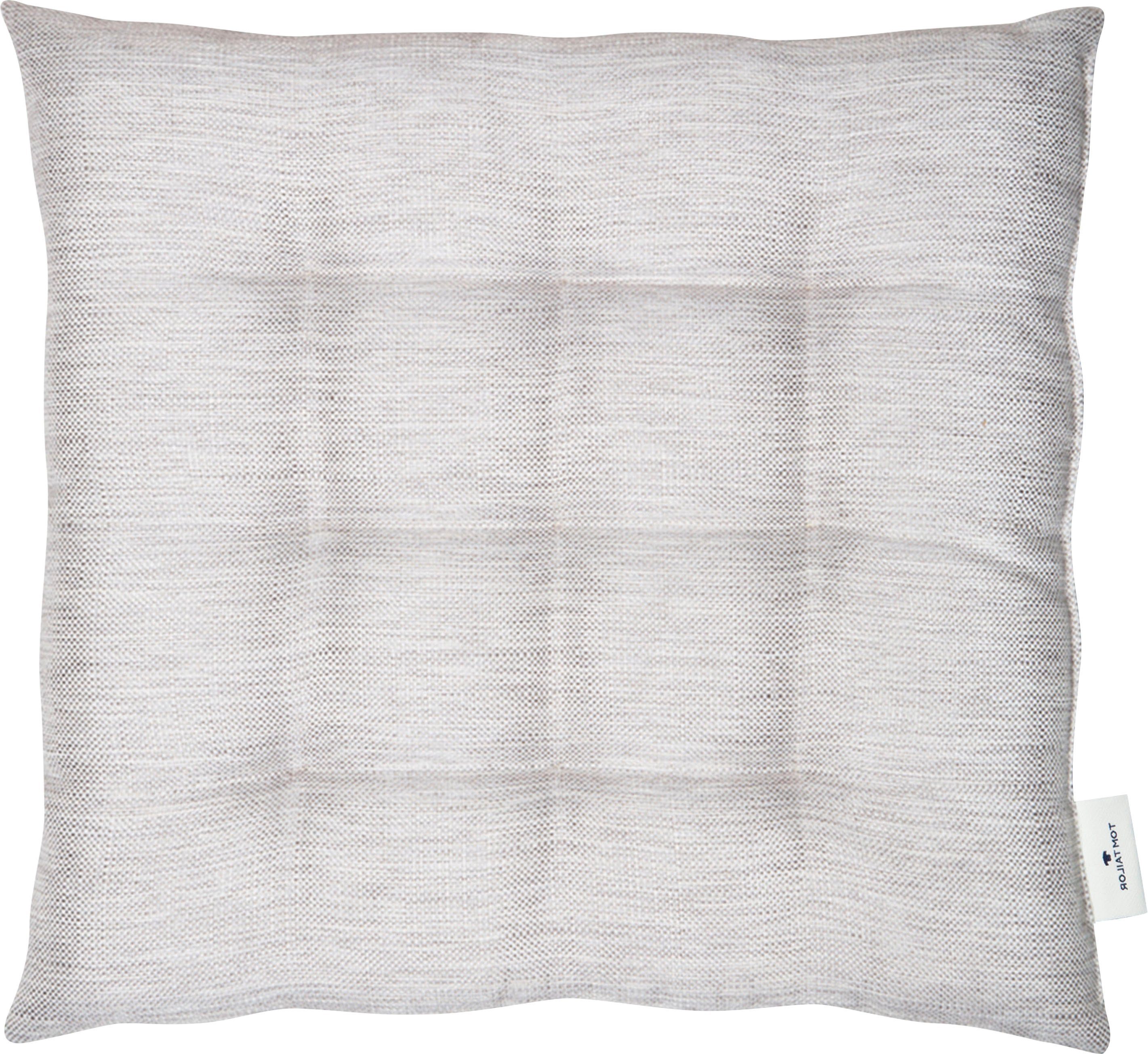 TOM TAILOR HOME Stoelkussen Fresh Stripe met modern krijtstreepdessin (1 stuk)