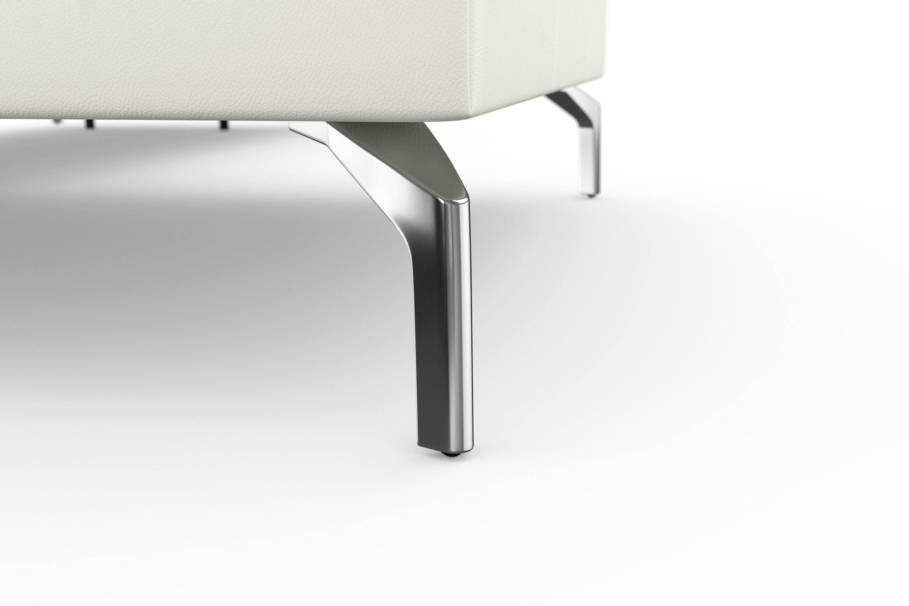 sit&more Zithoek Bendigo U-vorm inclusief zitdiepteverstelling, bodemvrijheid 15 cm, in 2 pootkleuren