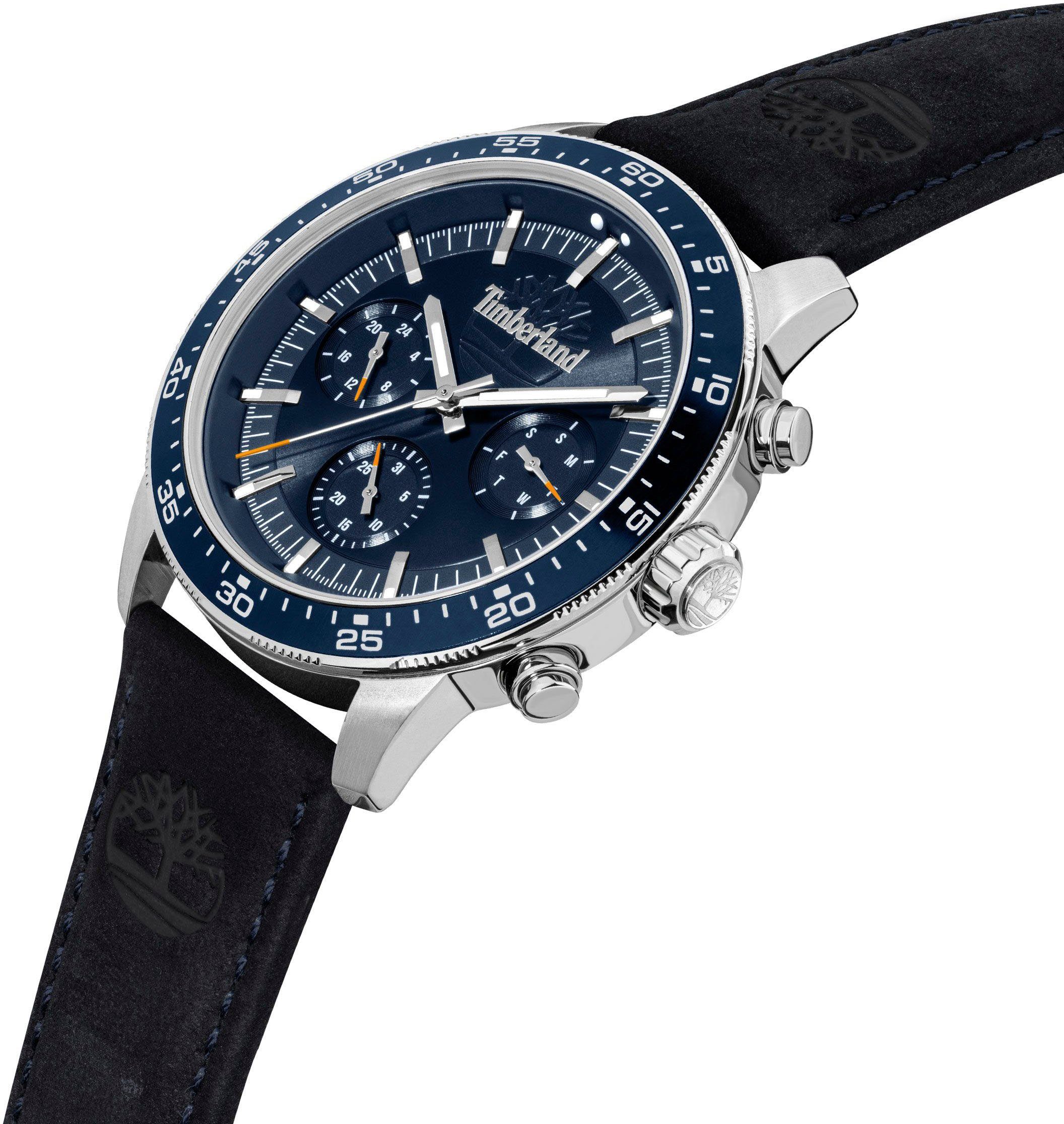 Timberland Multifunctioneel horloge PARKMAN Horloge, quartzhorloge, herenhorloge, datum