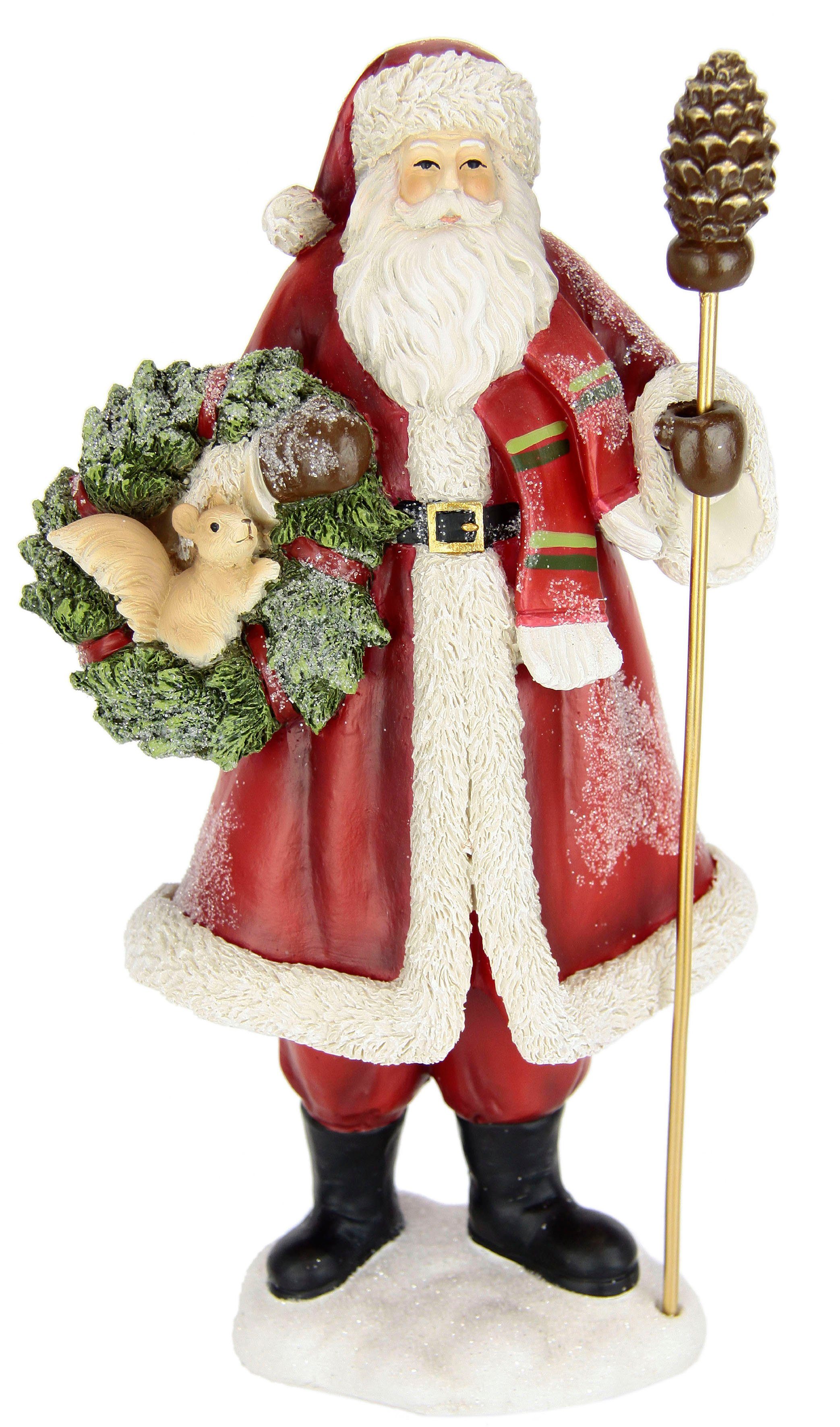 I.GE.A. Decoratief figuur Nikolaus Kerstman figuur, kerstman decoratie, decoratiefiguur