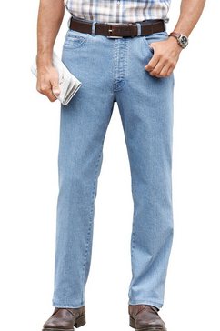 bruehl jeans met elastische band blauw