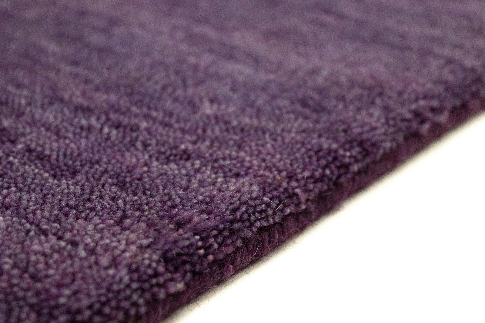 morgenland Wollen kleed Uni - Gabbeh tapijt - Softy Gabbeh look, uni kleuren, 100% wol, zeer zachte pool, woonkamer