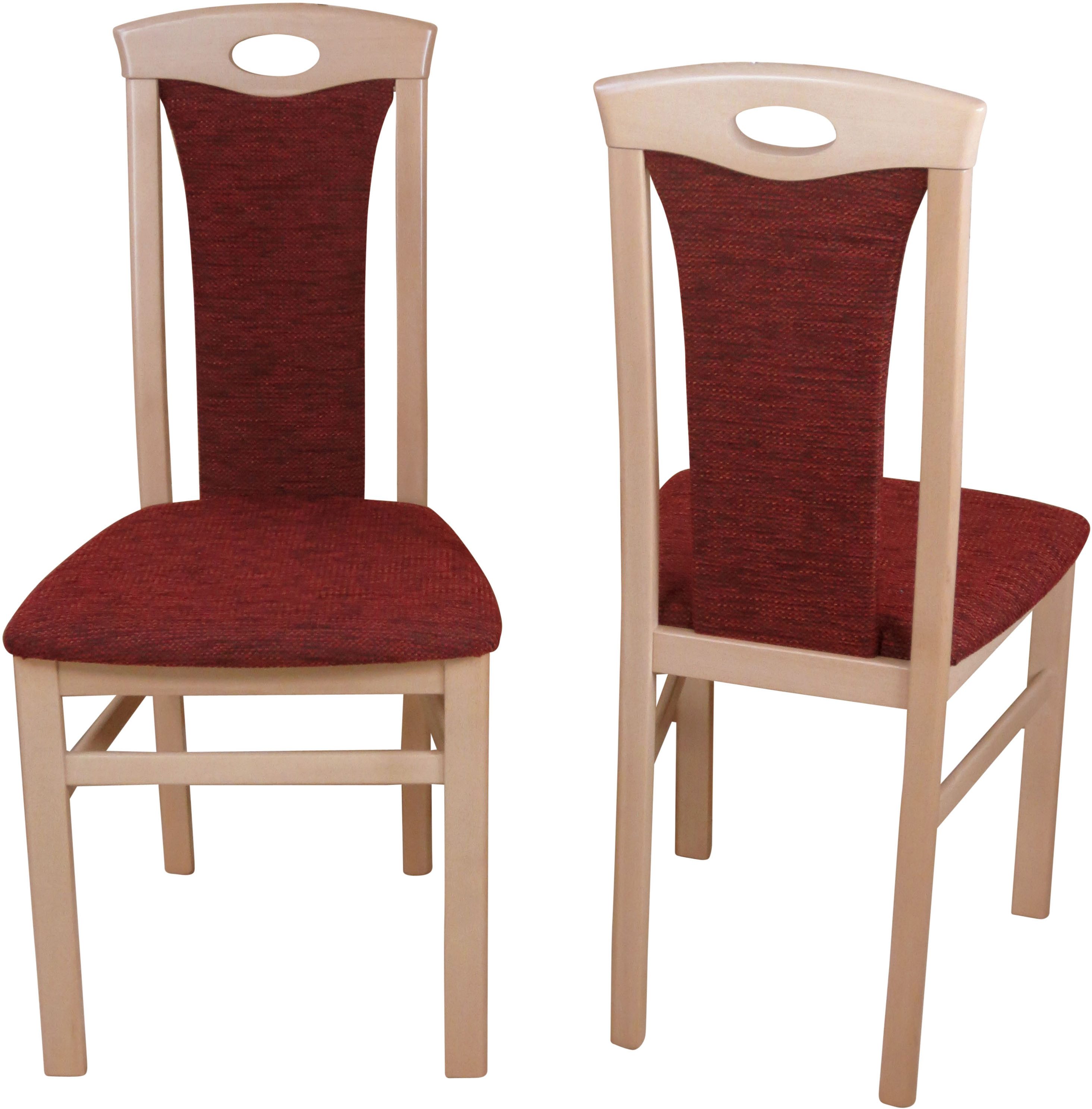 HOFMANN LIVING AND MORE Eethoek 3-delig eethoek Stoelen voorgemonteerd (voordeelset, 2-delig)