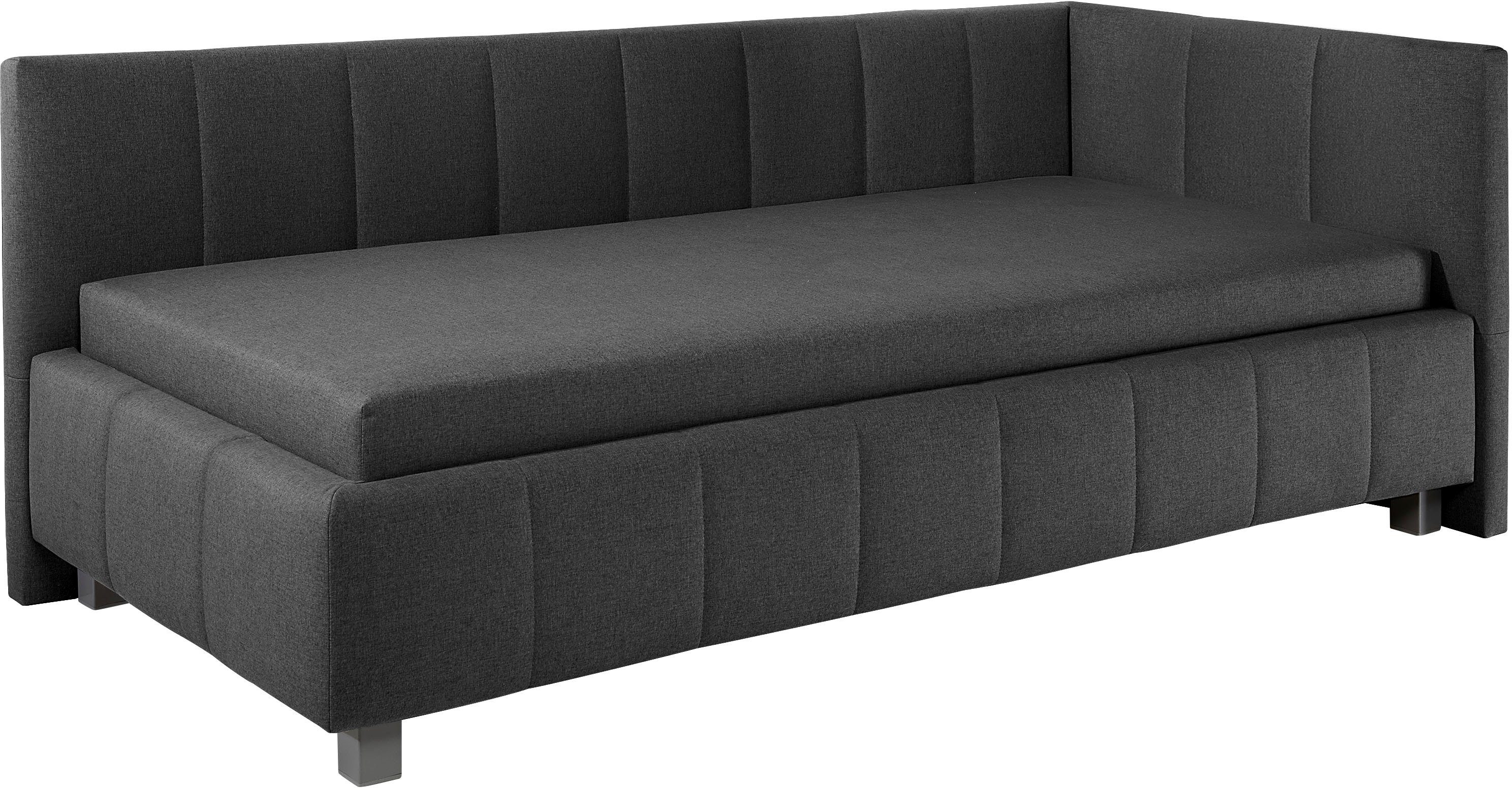 Maintal Bed Mailo met hoofdbord & bedkist, 3 breedten, binnenvering- of bonell-matras
