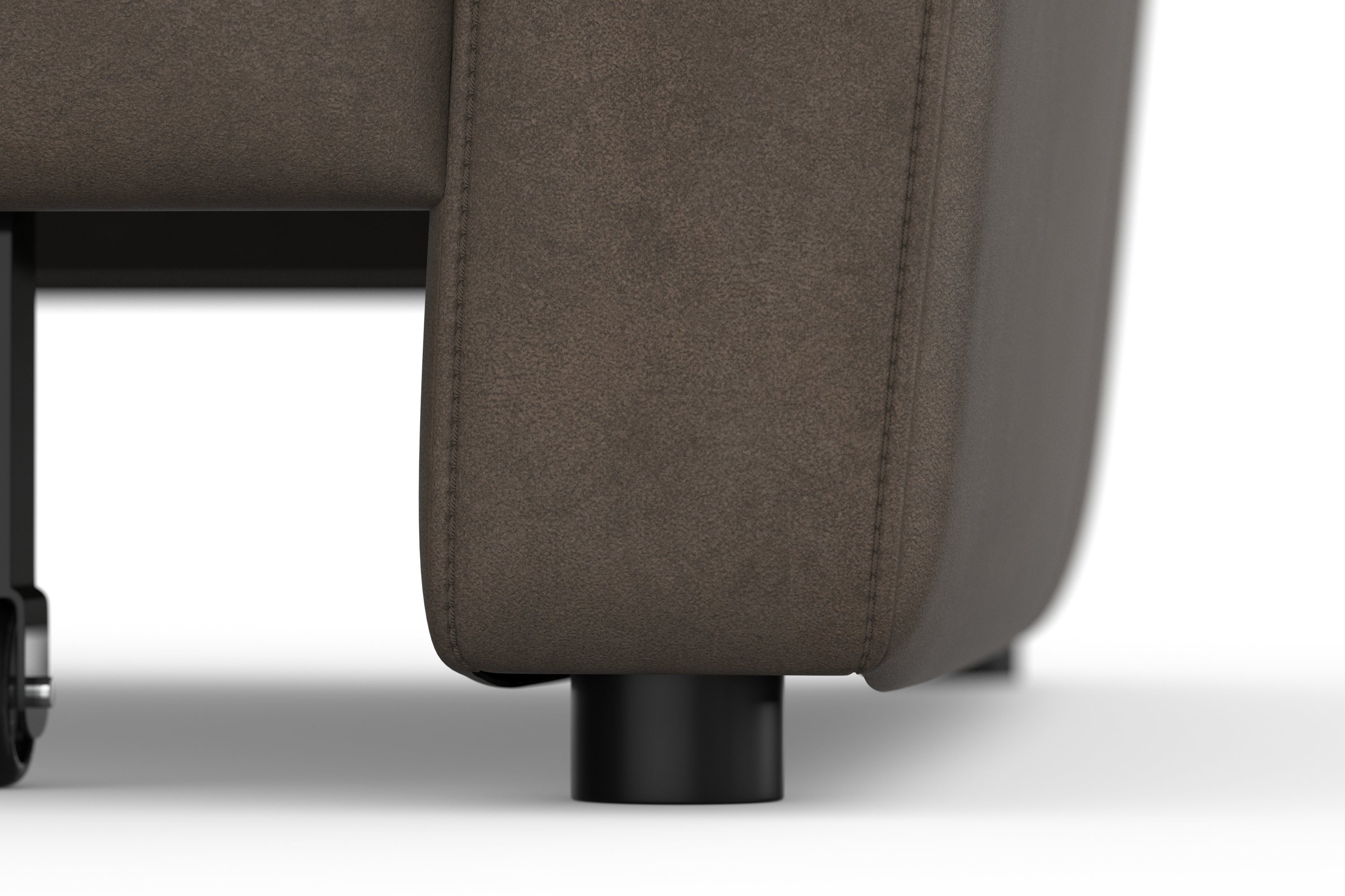 sit&more Hoekbank Freetown L-vorm met verstelbare hoofdsteun en comfortabele binnenvering