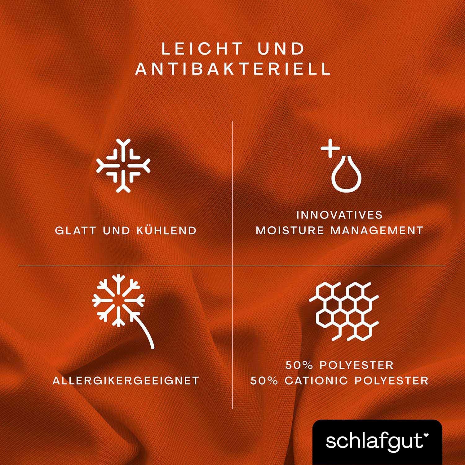 Schlafgut Hoeslaken Cool Contact 100% gekamd microvezel (1 stuk)
