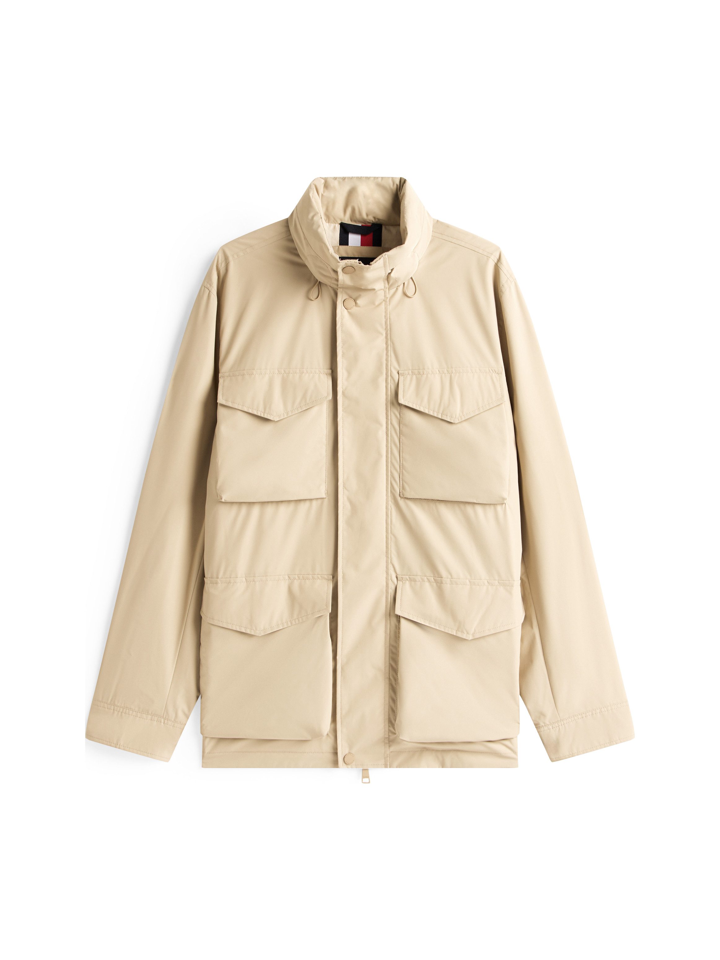 Tommy Hilfiger Field-jacket PACKABLE FIELD JACKET Capuchon op te bergen in de kraag