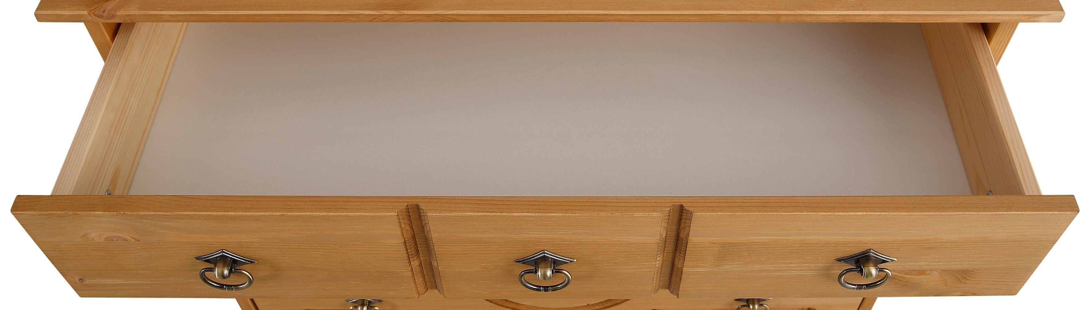 Home affaire Halmeubelset Klera 4-delig, van massief grenen, fsc®-gecertificeerd (set, 4-delig)