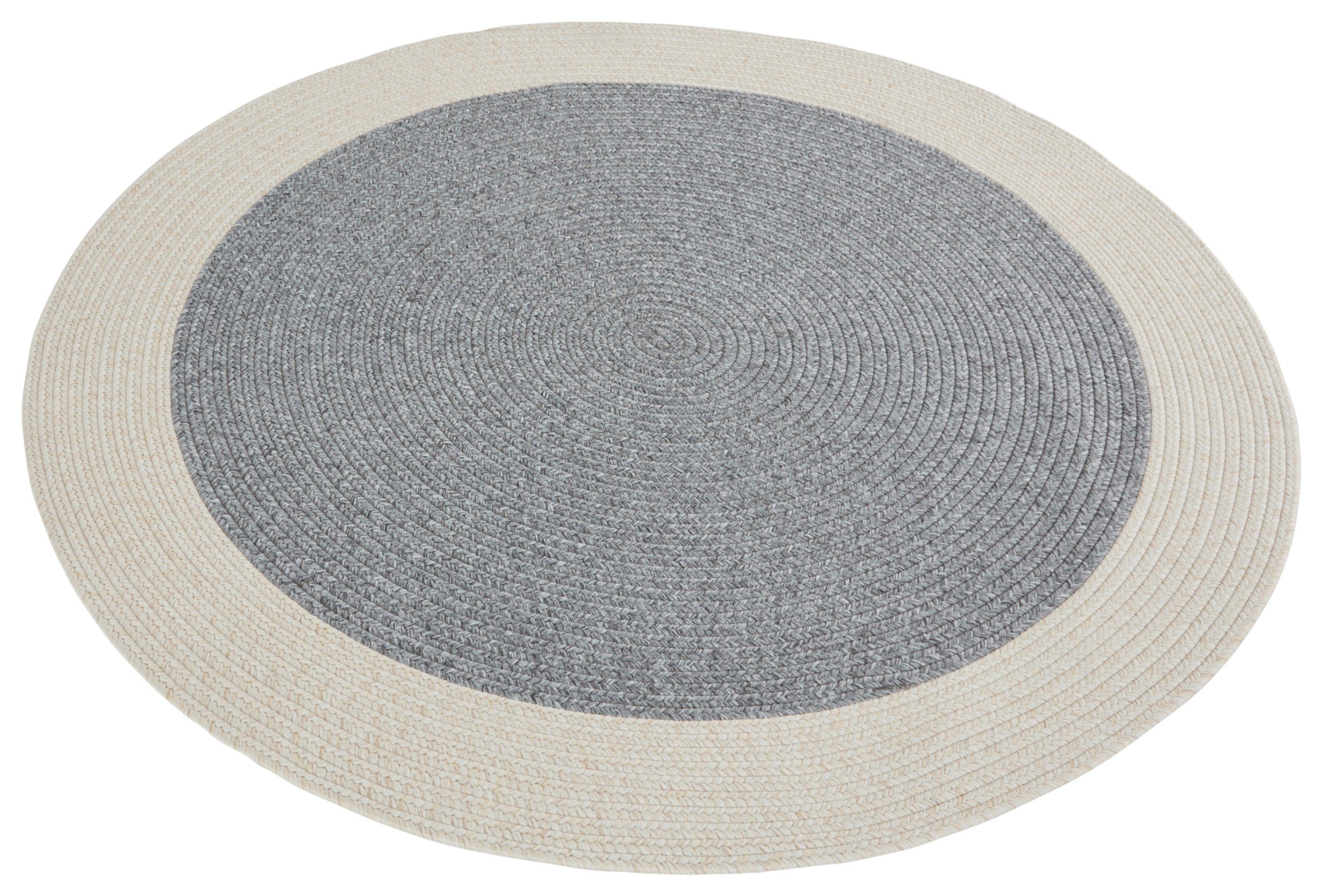 NORTHRUGS Vloerkleed Trenzado In- & Outdoor, Handmade-Look, Geweven, Weerbestendig, Balkon, Woonkamer