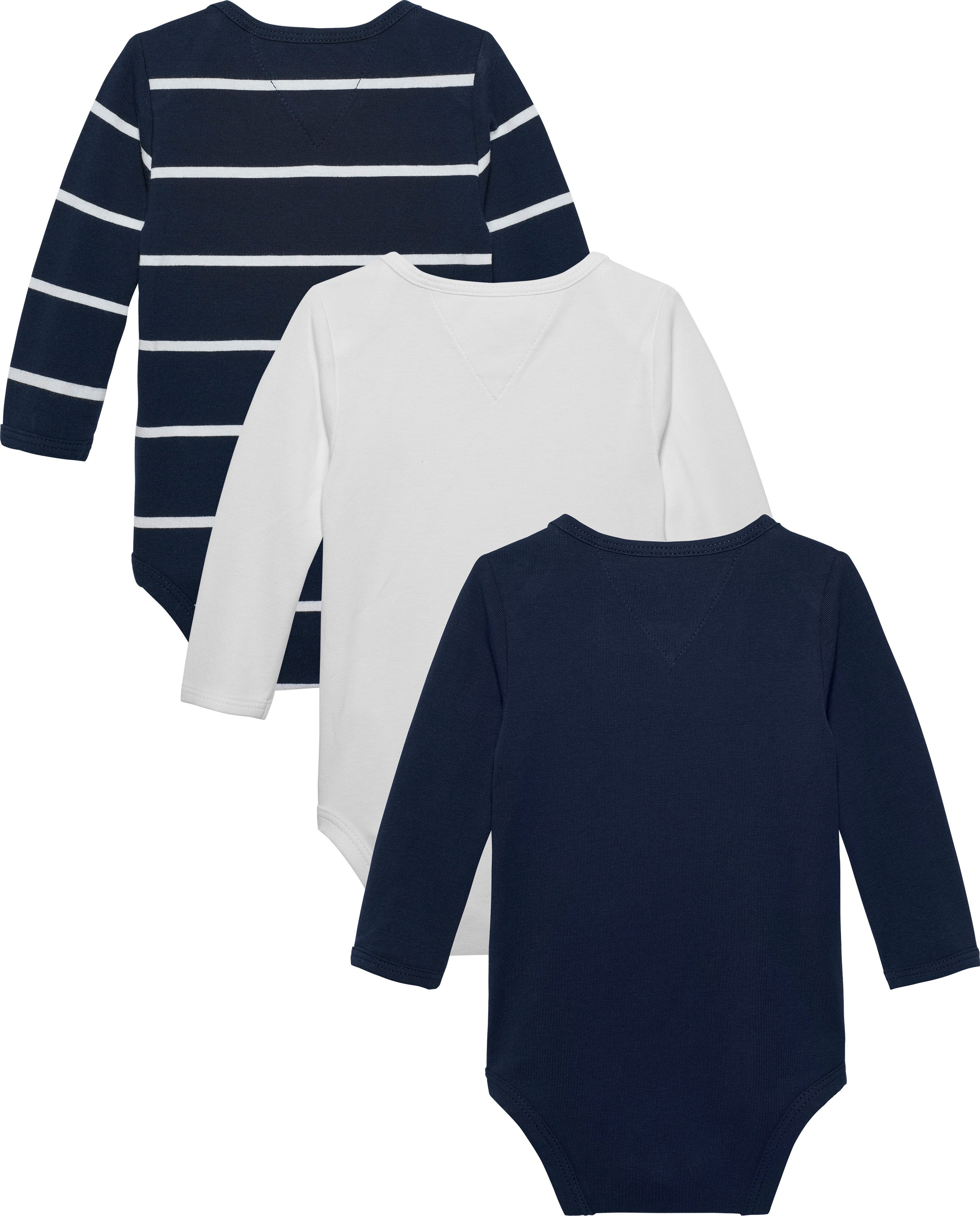Tommy Hilfiger Babyuitzet 3 PACK BODY L/S GIFTBOX (3-delig)