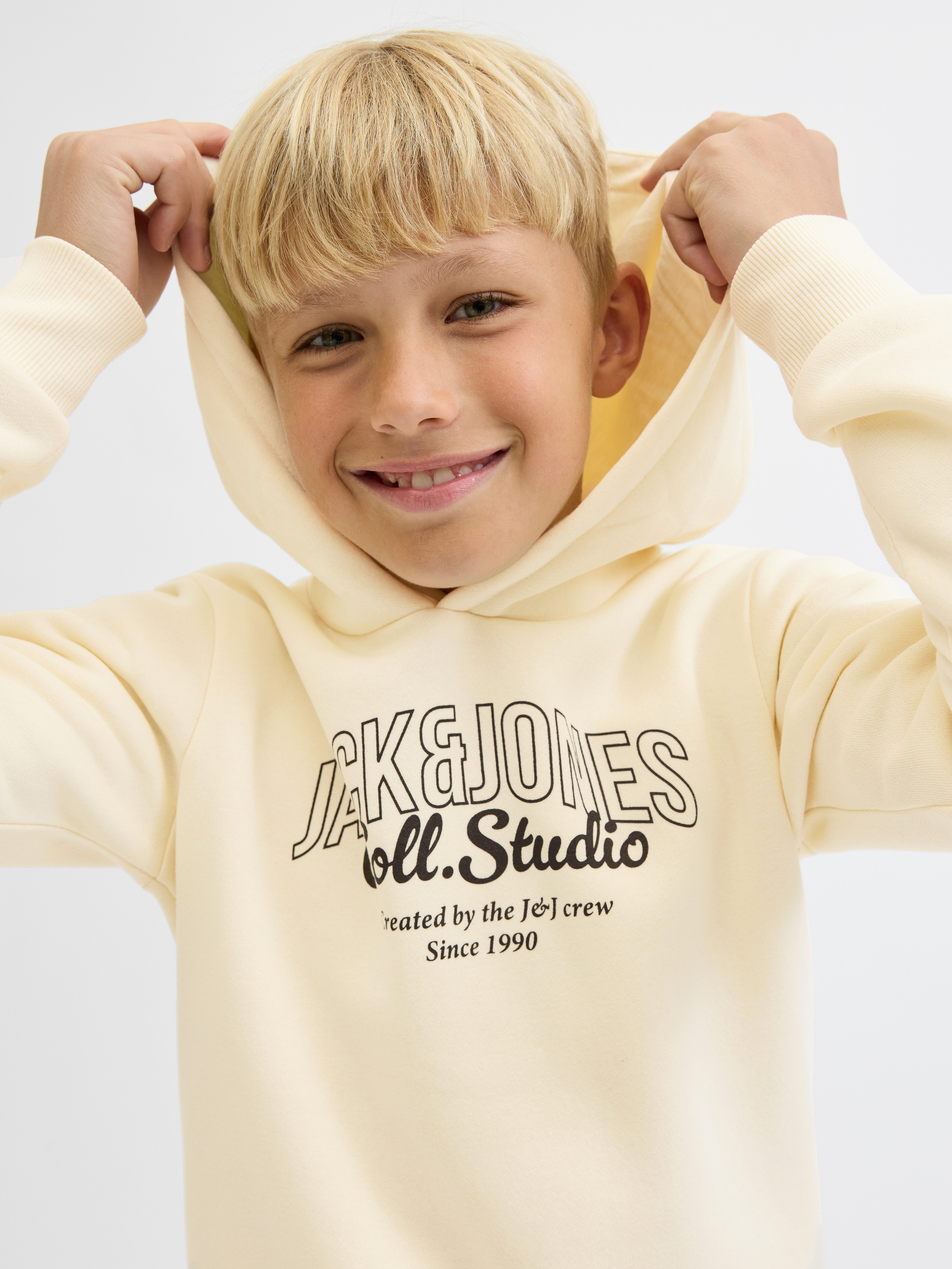 Jack & Jones Junior Hoodie JJMAKOTO SWEAT HOOD JNR