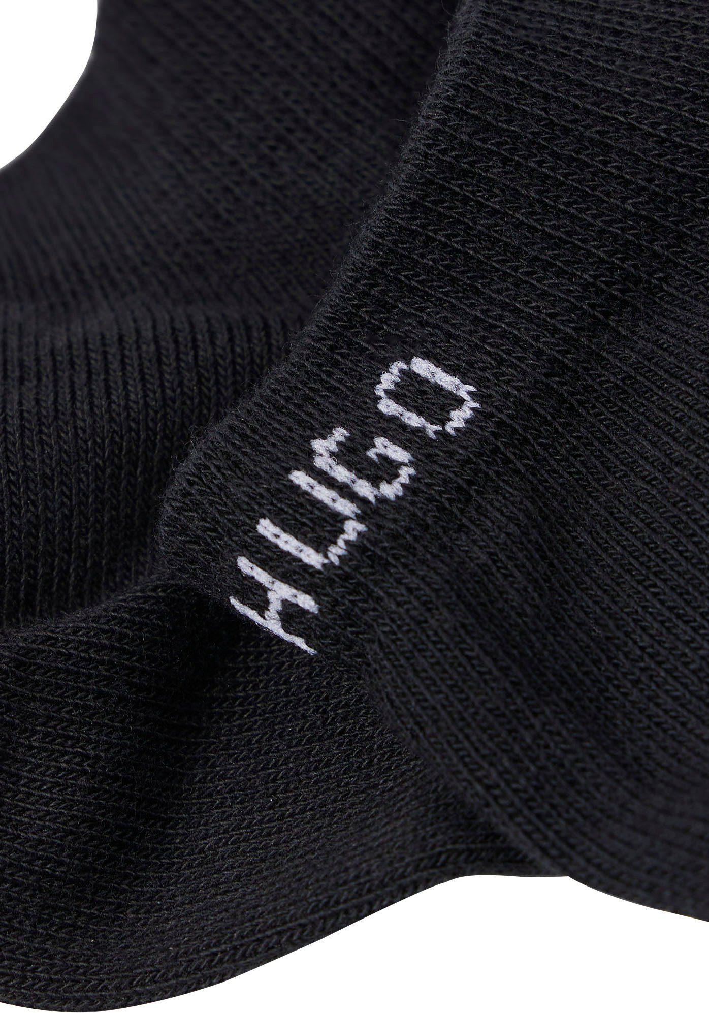 HUGO underwear Sneakersokken Socken 6P AS UNI CC W 10 met merkopschrift op de boorden (6 paar)