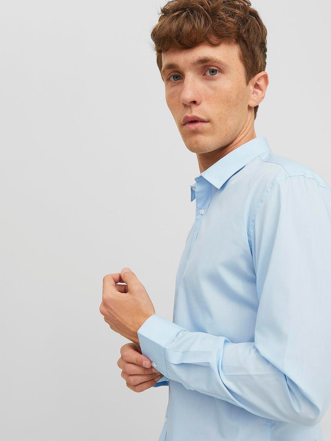 Jack & Jones Overhemd met lange mouwen JJJOE SHIRT LS PLAIN