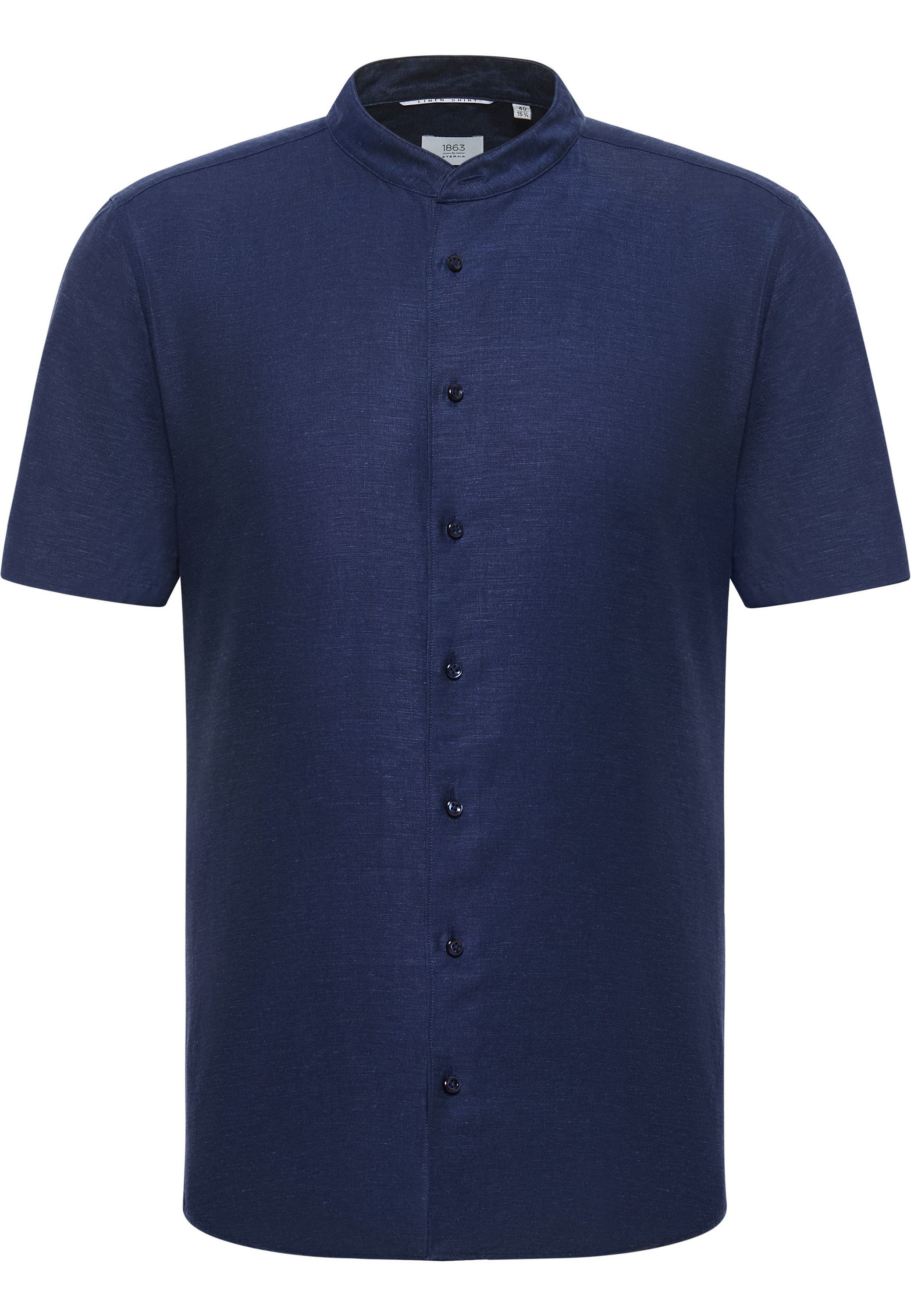 Eterna Overhemd met korte mouwen Slim fit EASY IRON (gemakkelijk te strijken)