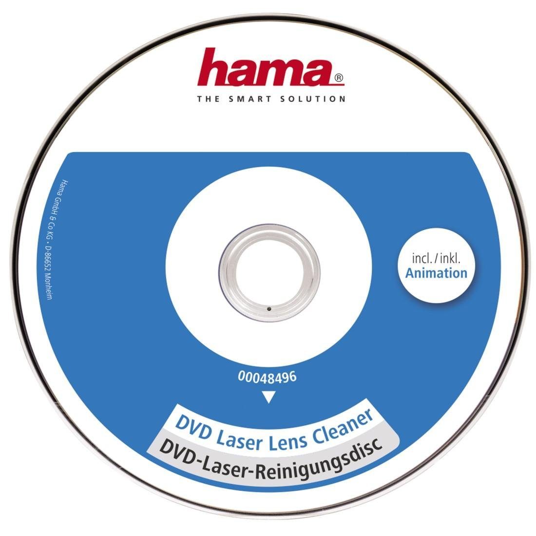 Hama Schoonmaak-cd Dvd-laser-reinigingsdisc